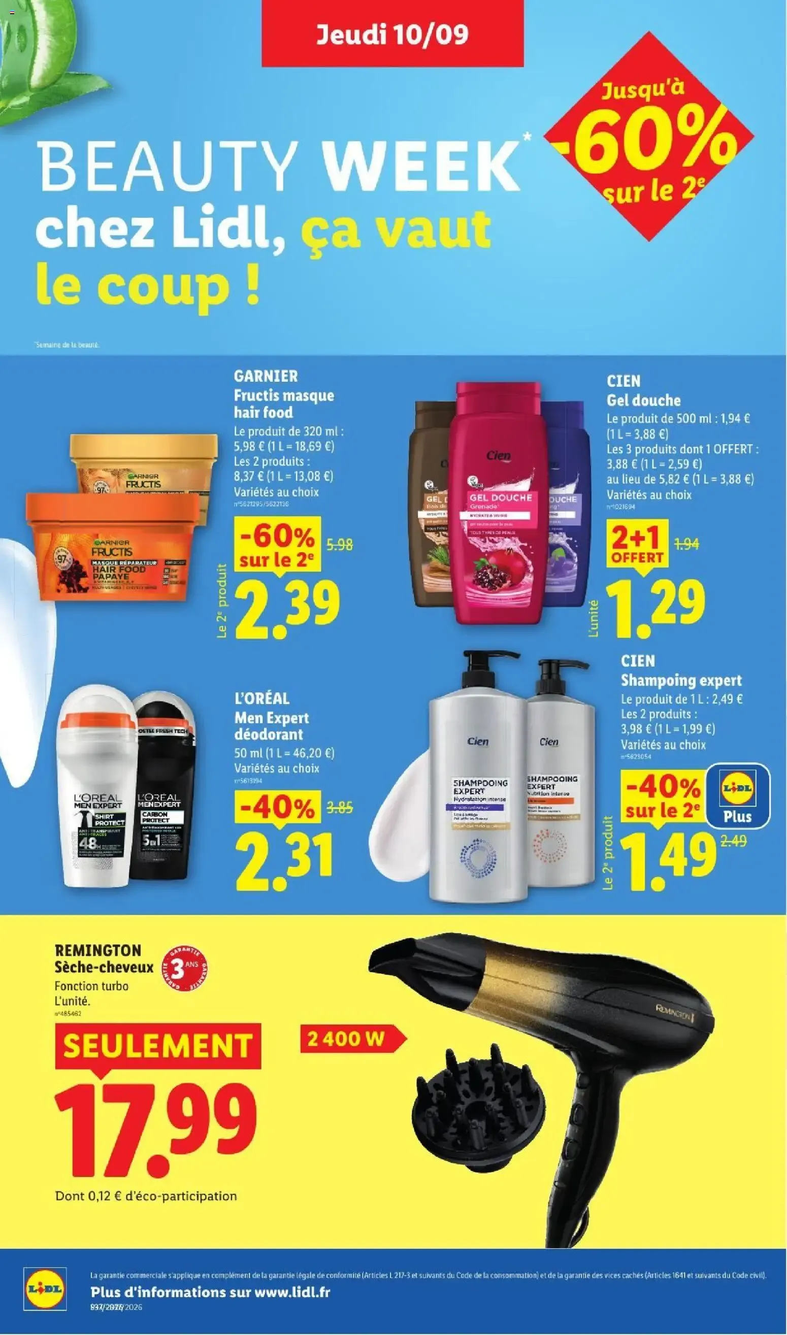 Catalogue LIDL du 10/09/2026 | Promo prospectus en ligne du 10 septembre au 16 septembre 2026 - Catalogue page 50