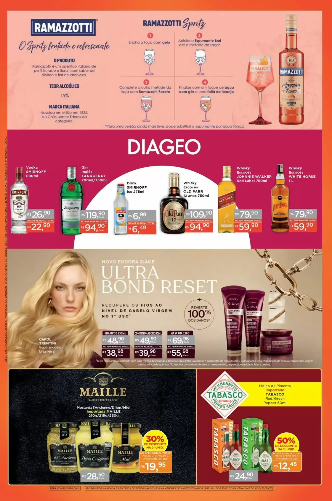 Encarte de Encarte Supermercados Mundial 28 de agosto até 17 de setembro 2026 - Pagina 1