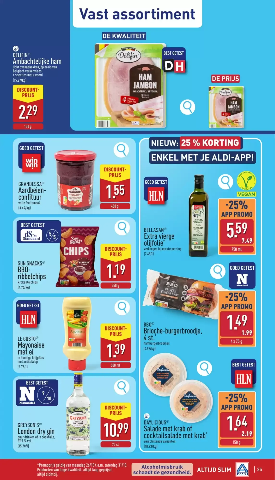 ALDI Folder 26/10 - 31/10 van 26 oktober tot 31 oktober 2026 - folder pagina 25