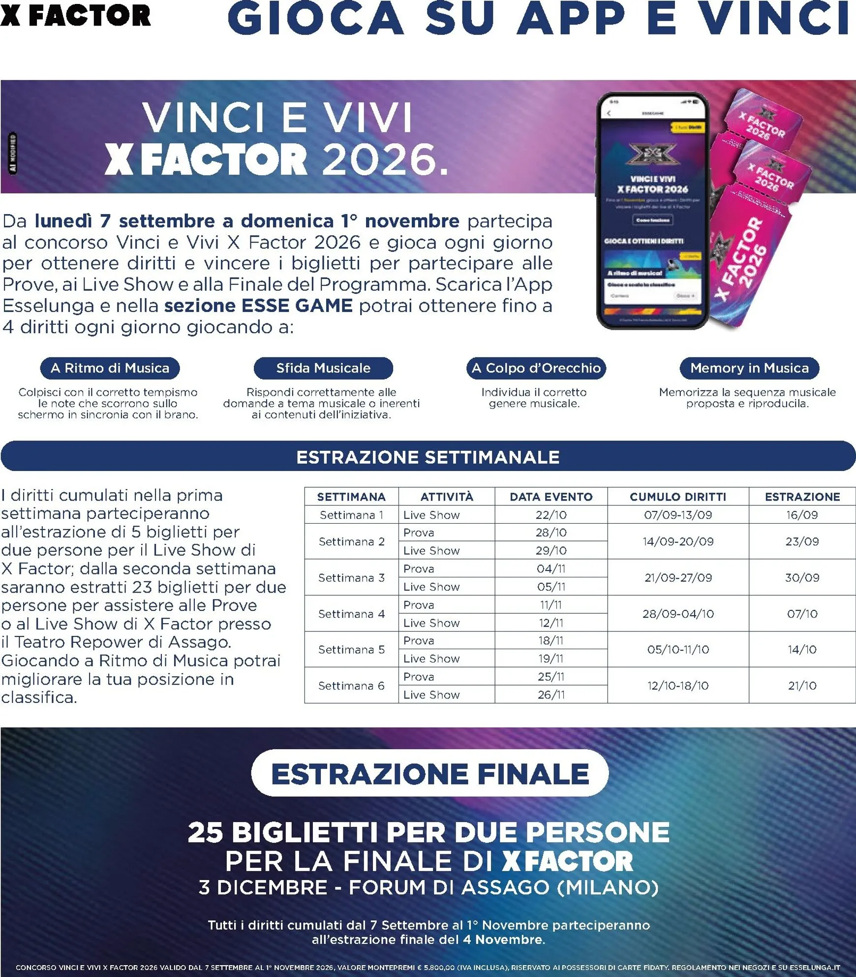 La collezione che è già una hit. Scopri i premi XFactor da 7 settembre a 2 dicembre di 2026 - Pagina del volantino 4