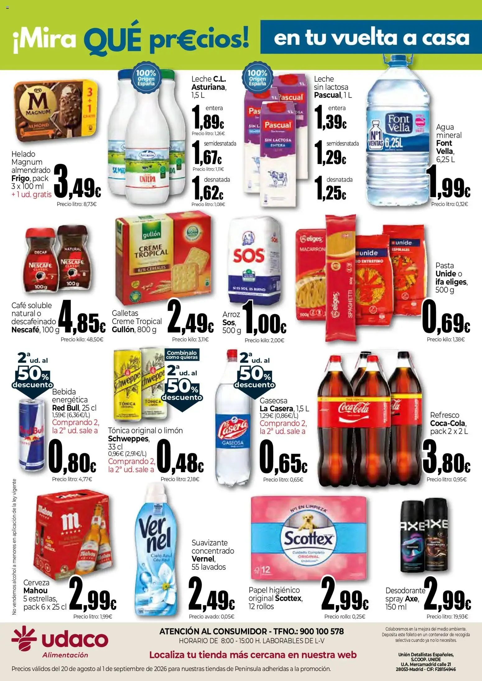Catálogo de Unide Mira qué precios 20/08/2026 - 01/09/2026 20 de agosto al 1 de septiembre 2026 - Página 2