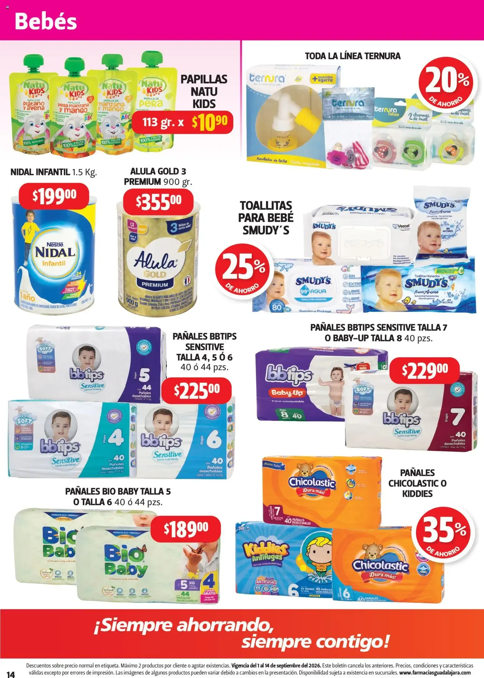Catálogo de Farmacia Guadalajara catálogo (01/09/2026 - 14/09/2026) - catálogo en línea 1 de septiembre al 14 de septiembre 2026 - Pagina 14