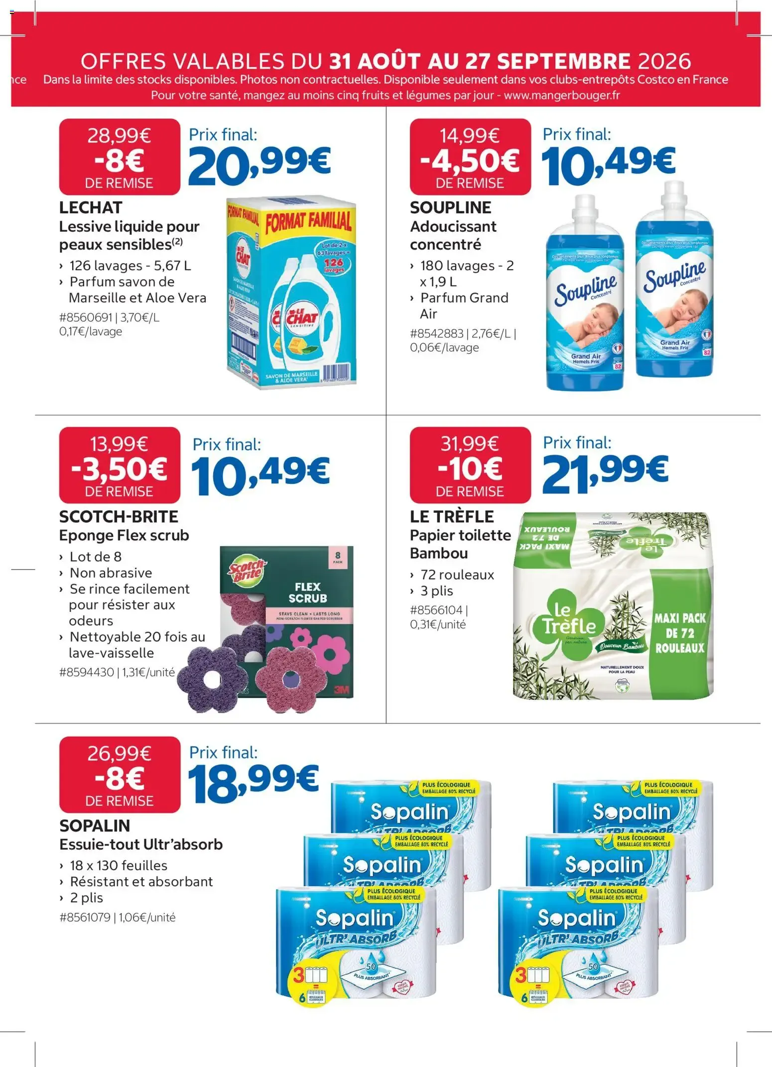 Costco catalogue à partir du 31/08/2026 - promo en ligne du 31 août au 27 septembre 2026 - Catalogue page 19