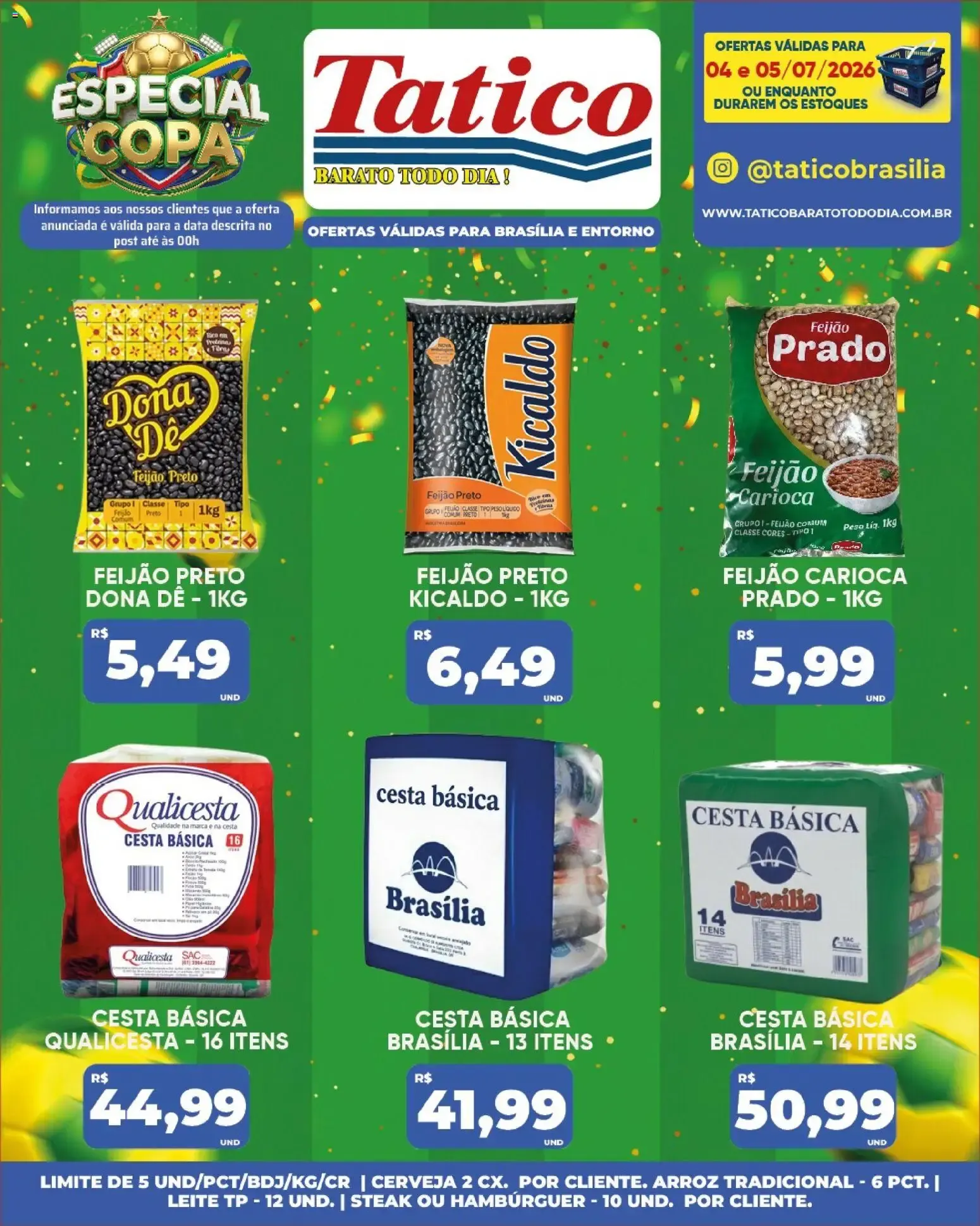 Encarte de Tatico ofertas Fim de Semana de 04/07/2026 | Promoções Online 4 de julho até 5 de julho 2026 - Pagina 23