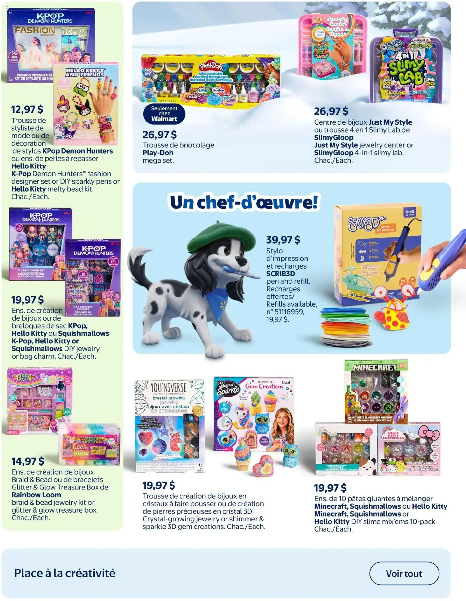 Walmart circulaire - Livret des jouets from Oct 15, 2026 > weekly specials & deals from October 15 to December 23 2026 - flyer page 35