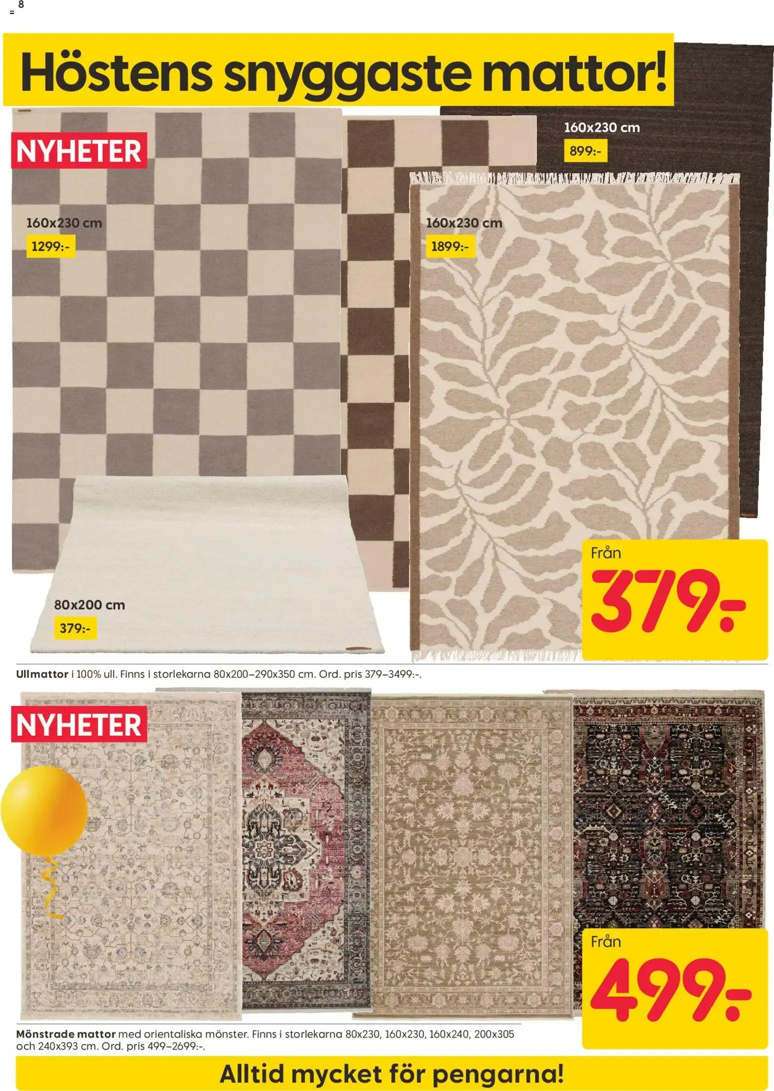 Rusta - Massor av fyndpriser från 24 augusti till 30 augusti 2026 - Reklamblad sidor 8