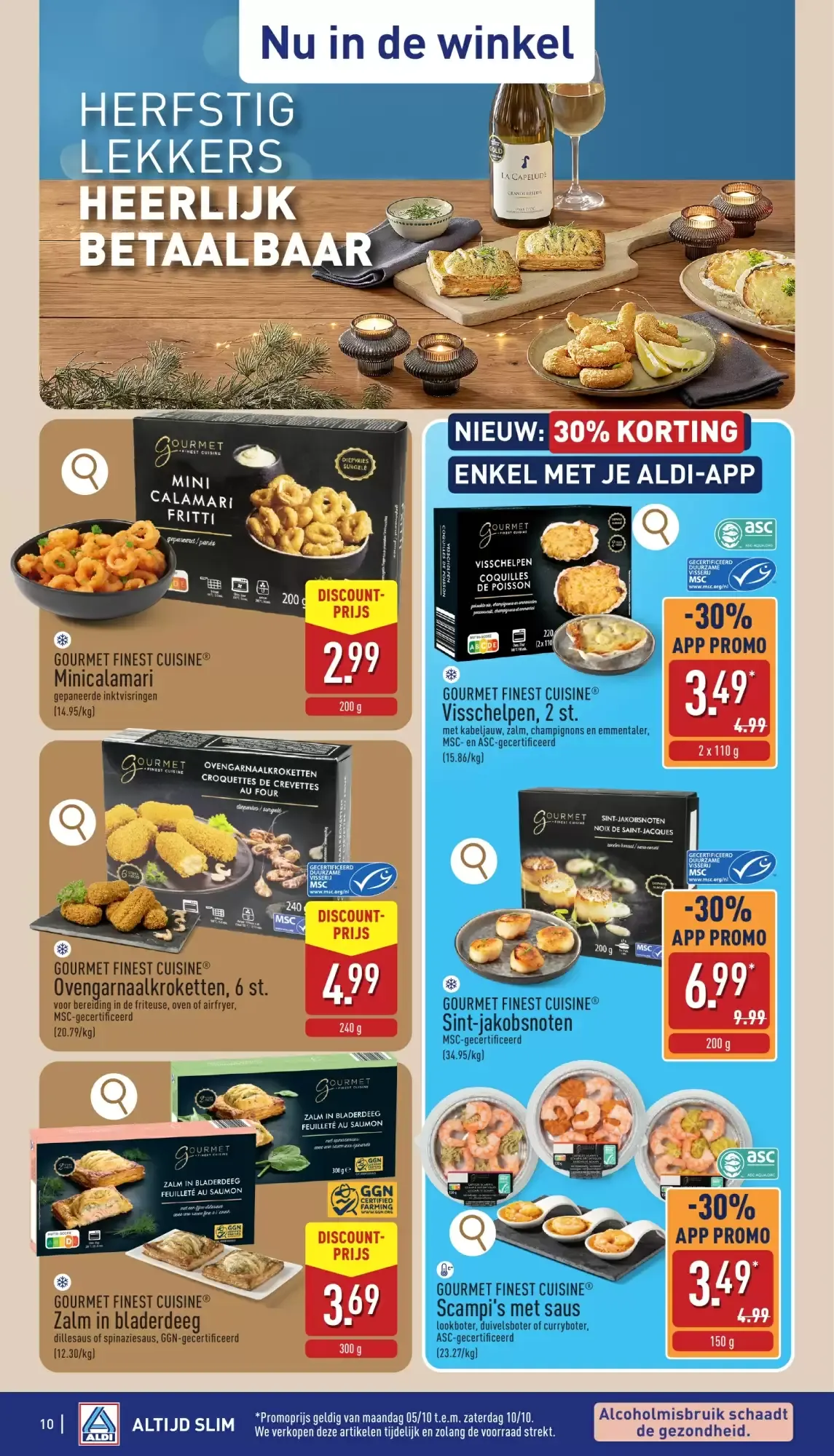 ALDI Folder: aanbiedingen van 05/10 t.e.m. 10/10 van 5 oktober tot 10 oktober 2026 - folder pagina 10