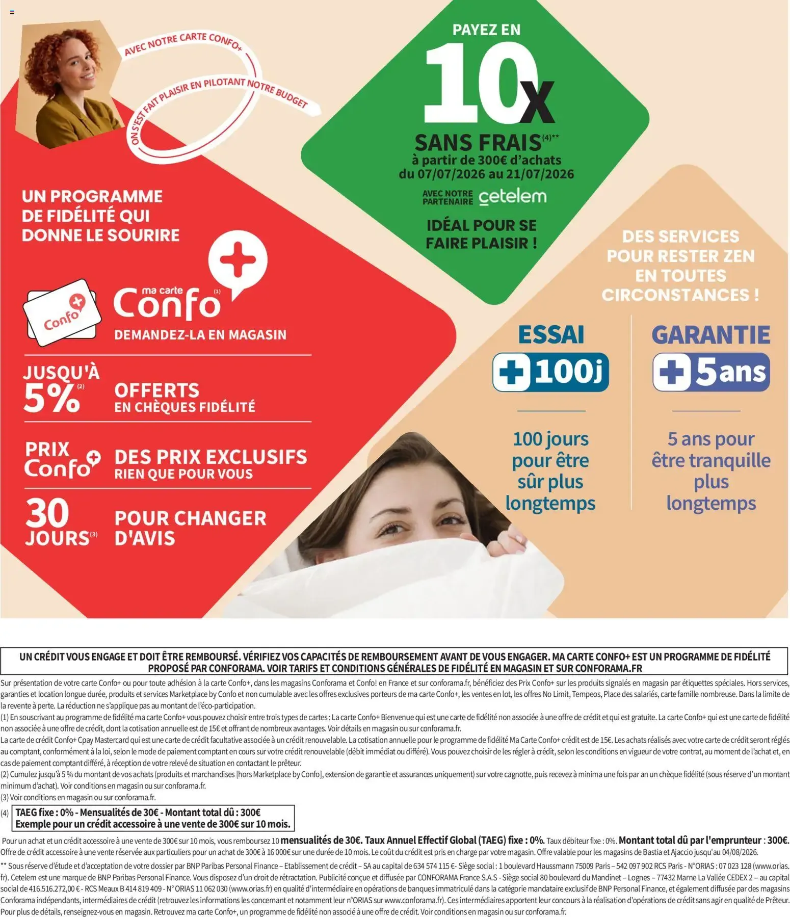 Conforama - Dormez Confo: La Grande Literie du 7 juillet au 3 août 2026 - Catalogue page 2