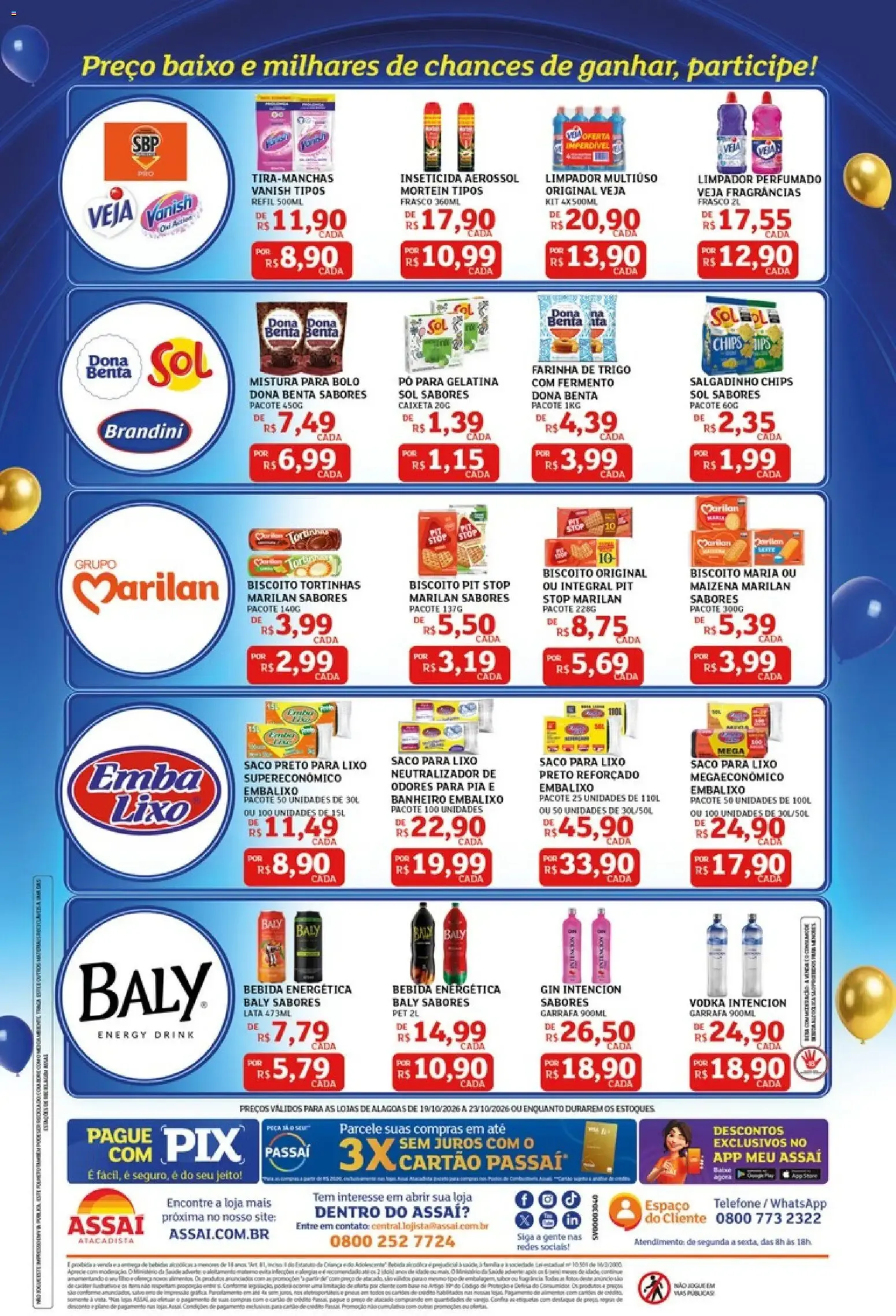 Encarte de Assaí Atacadista ofertas - AL de 19/10/2026 | Promoções Online 19 de outubro até 23 de outubro 2026 - Pagina 4