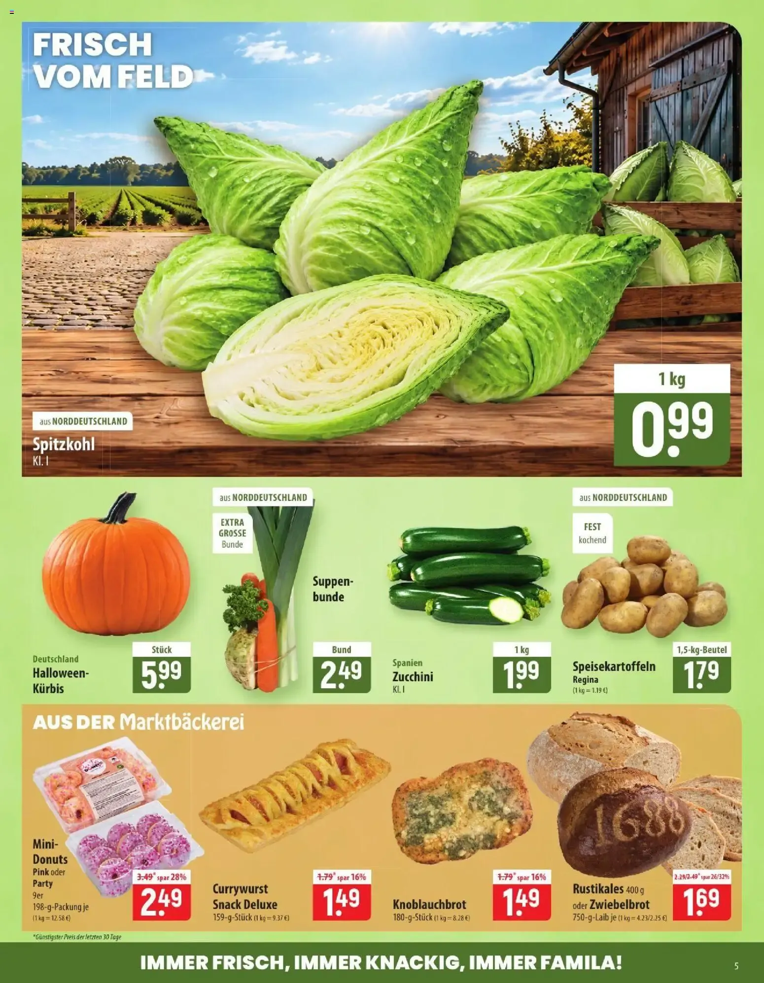 Famila Prospekt (ab 26.10.2026) zum Blättern von 26. Oktober bis 30. Oktober 2026 - Prospekt seite 5