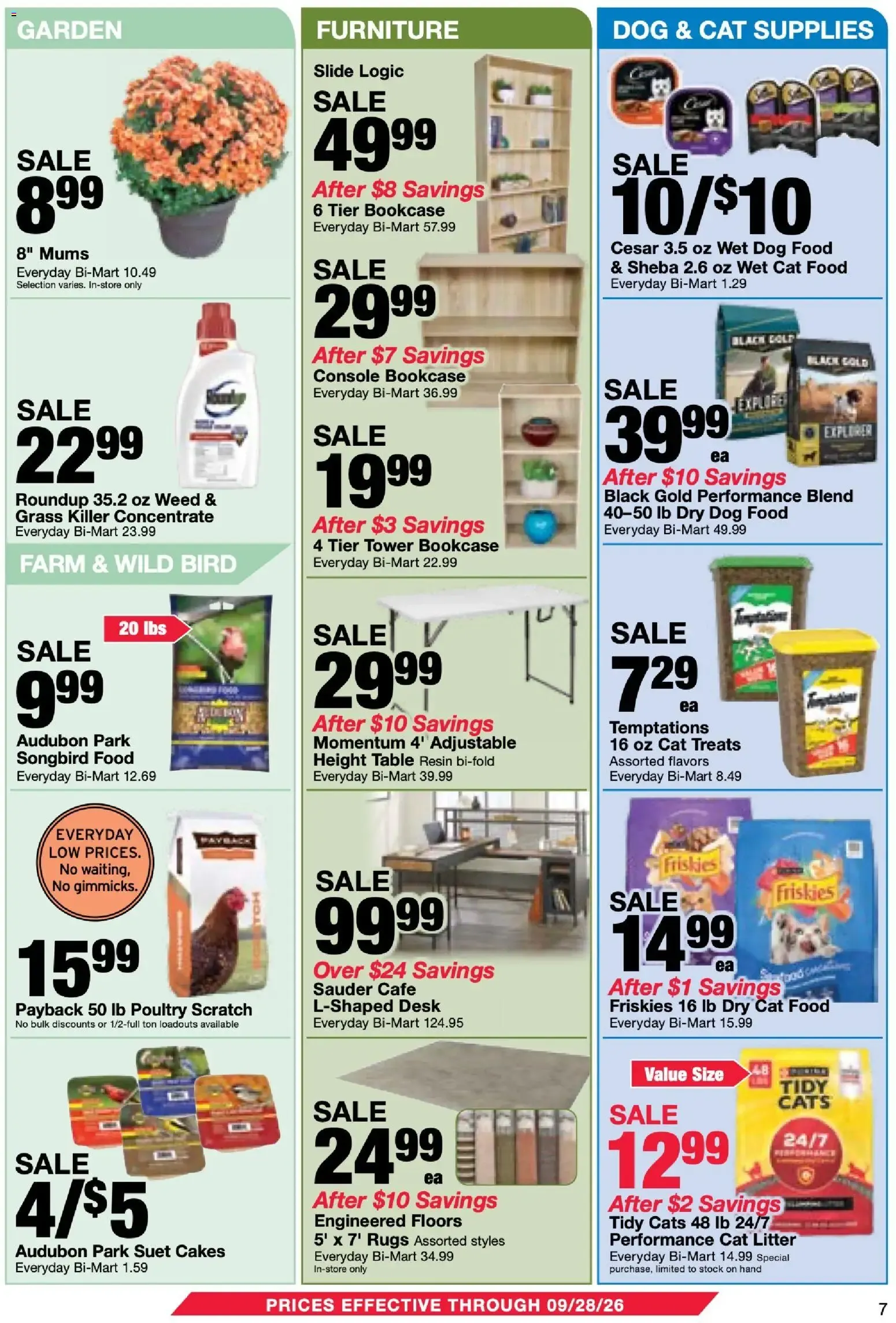 Weekly ad Bi-Mart Weekly Ad from 09/15/2026 - Flyer from September 15 to September 28 2026 - Page 7