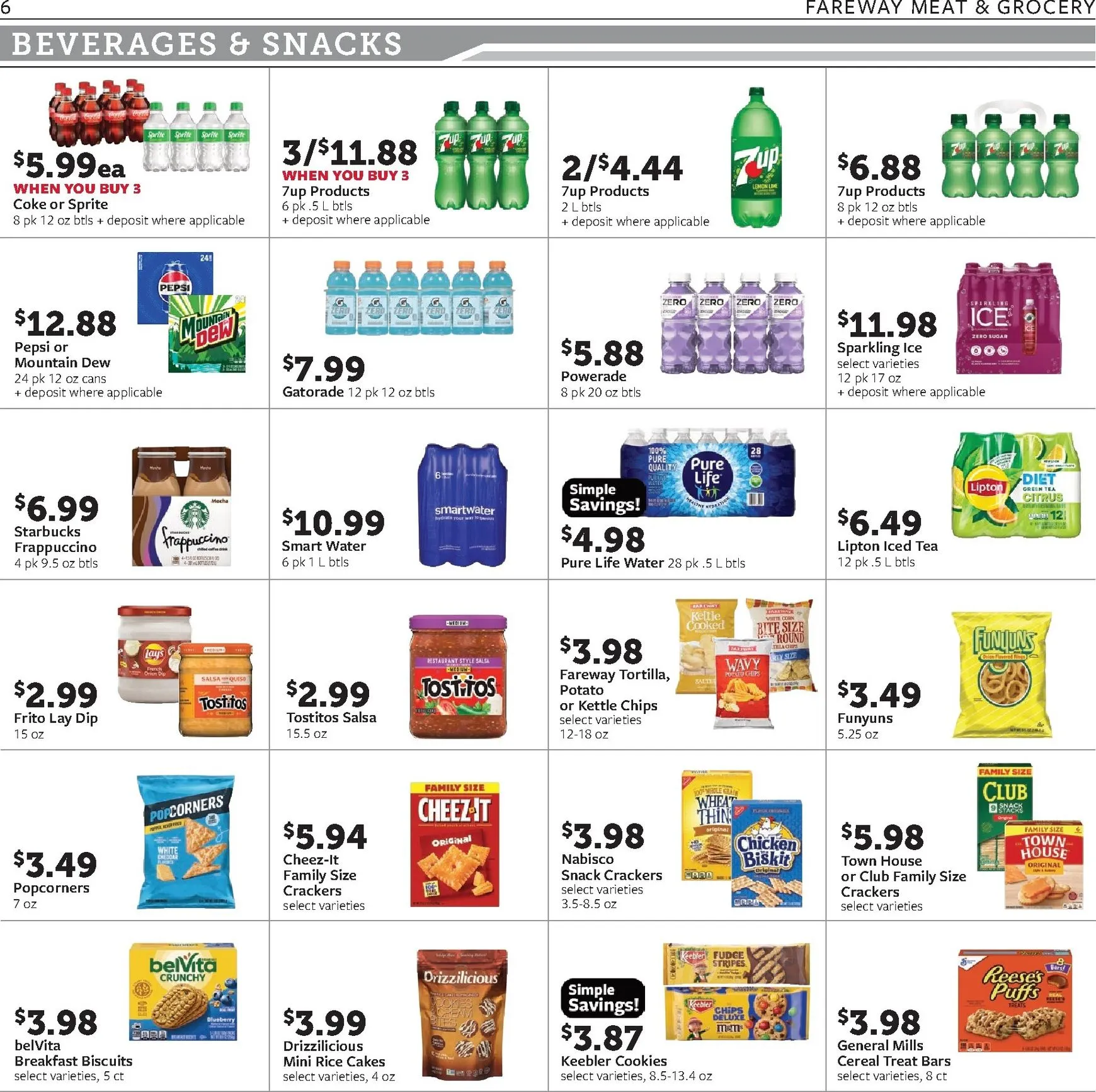 Weekly ad Fareway: Ofertas semanales y entradas para la Feria Estatal de Iowa from August 3 to August 8 2026 - Page 6