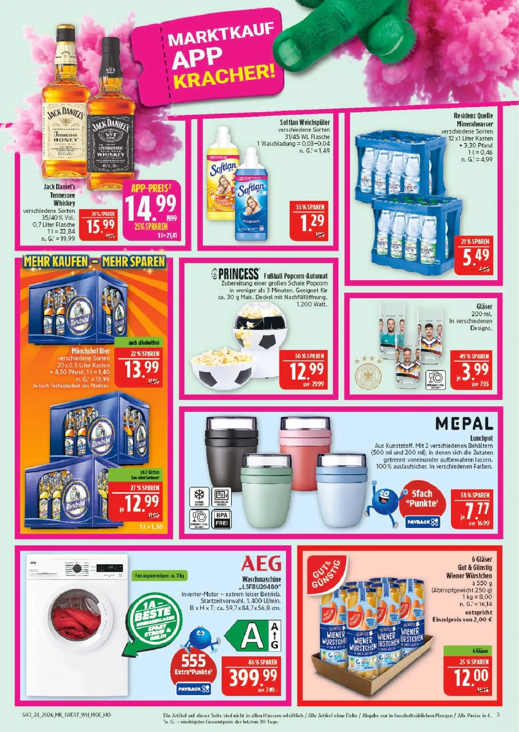 Marktkauf Prospekt – von Montag 08.06.2026 bis Samstag 13.06.2026 von 8. Juni bis 13. Juni 2026 - Prospekt seite 3