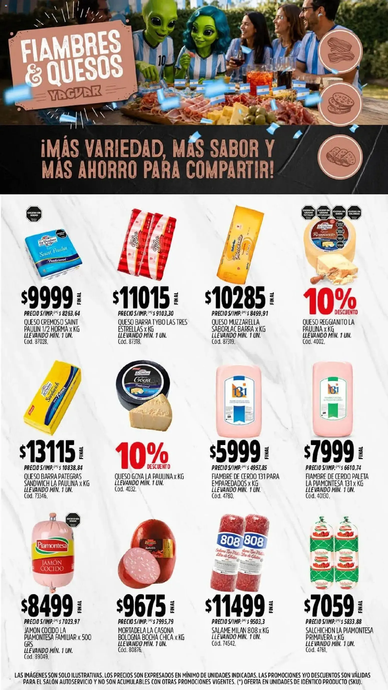 Ofertas de Yaguar - Oferta Semanal Mar del Plata del 13/07/2026 - 18/07/2026 13 de julio al 18 de julio 2026 - Página 6 del catálogo