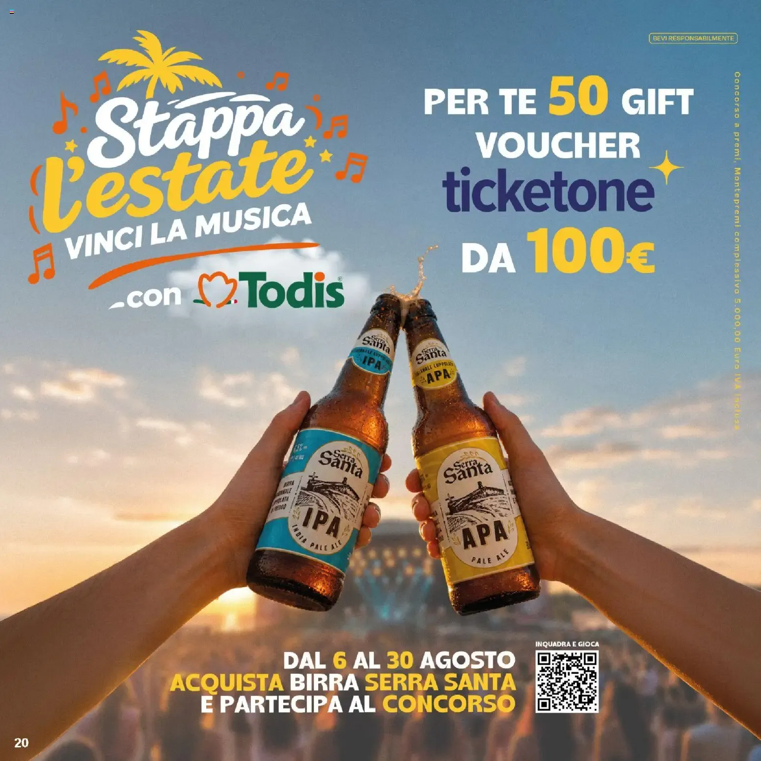 Nuovo Todis volantino dal 20/08/2026 > offerte anteprima 🛍️ da 20 agosto a 30 agosto di 2026 - Pagina del volantino 20