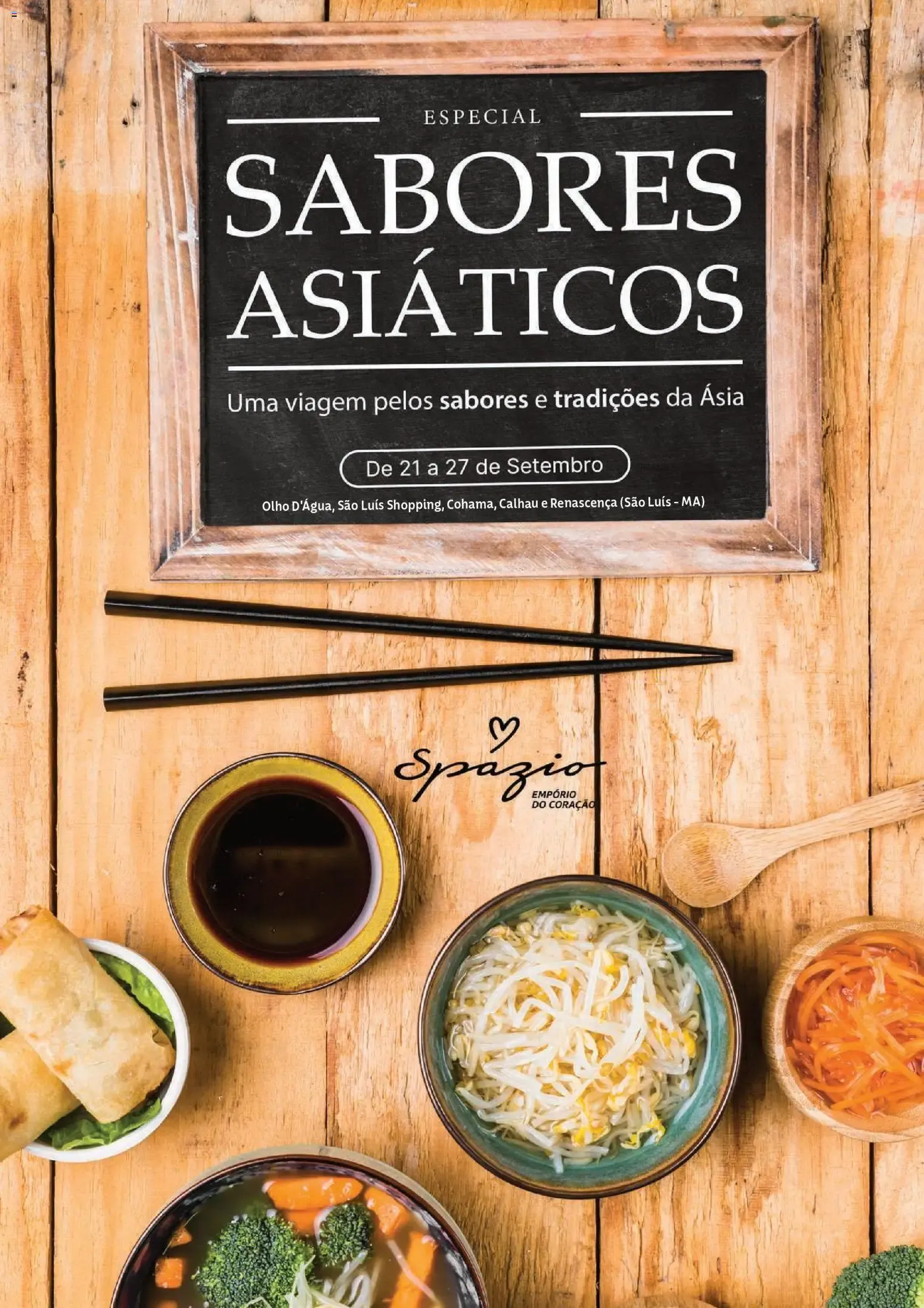 Encarte de Especial Sabores Asiáticos 21 de setembro até 27 de setembro 2026 - Pagina 1