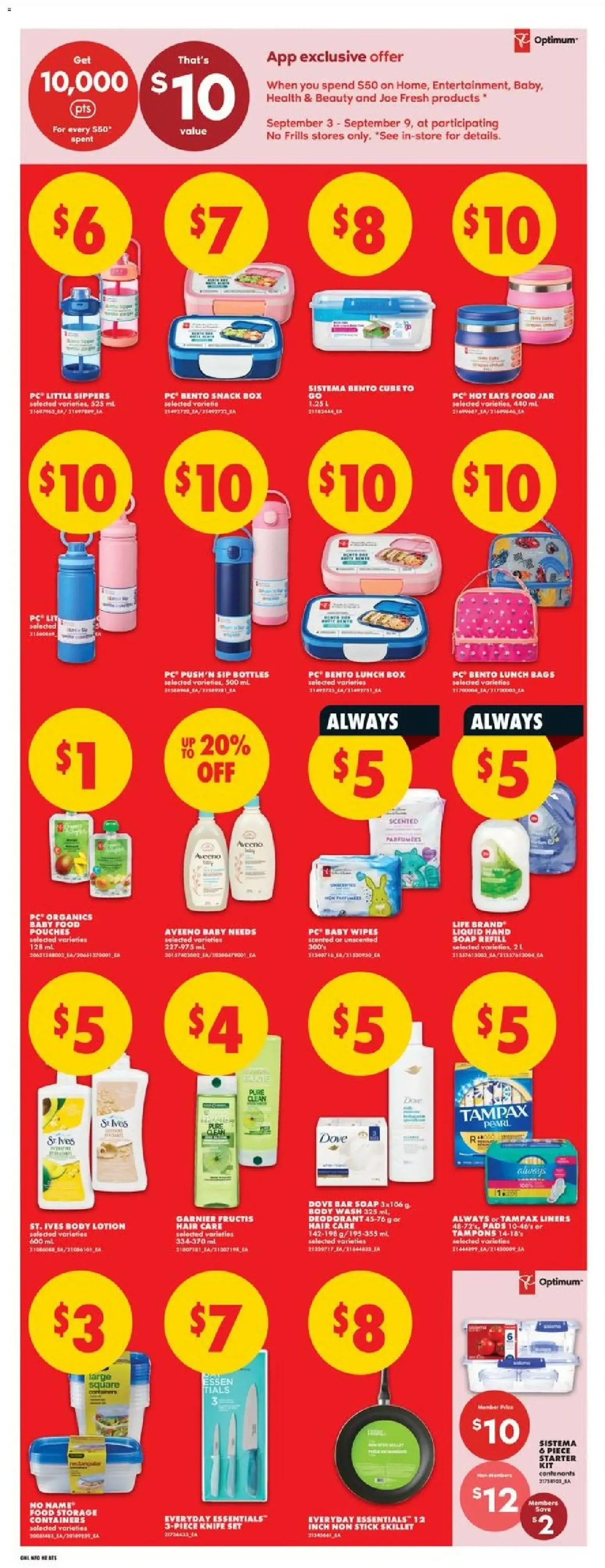 No Frills weekly flyer / circulaire from Sep 3, 2026 > weekly specials & deals from September 3 to September 9 2026 - flyer page 17