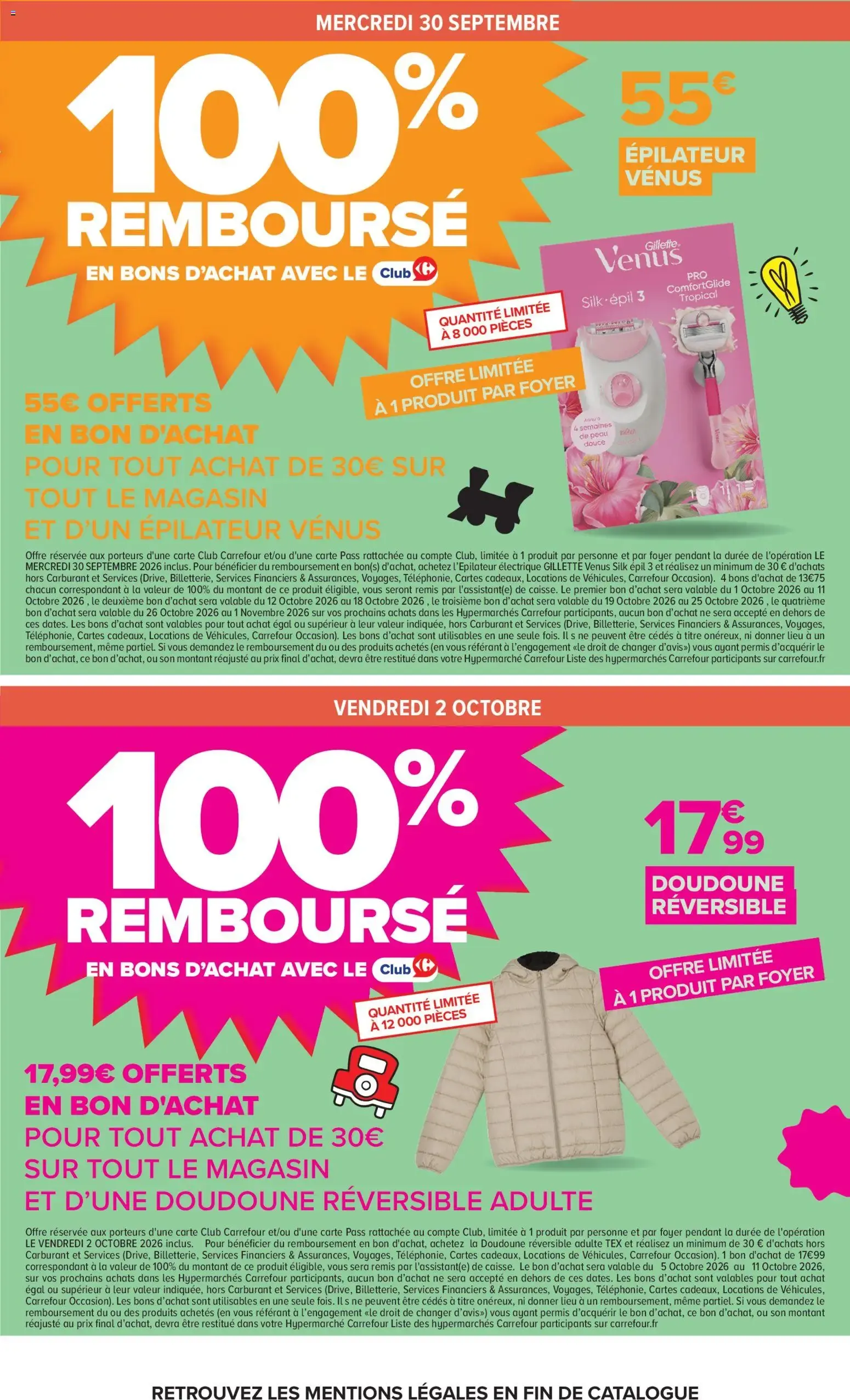 Carrefour Le mois monopoly produits laitiers à partir du 29/09/2026 - promo en ligne du 29 septembre au 12 octobre 2026 - Catalogue page 11