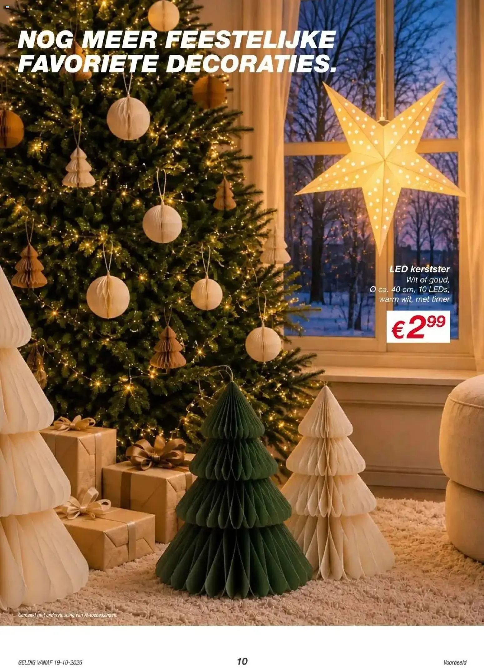 kik folder - Kerstsfeer voor in huis van 19 oktober tot 24 oktober 2026 - Folder pagina 10