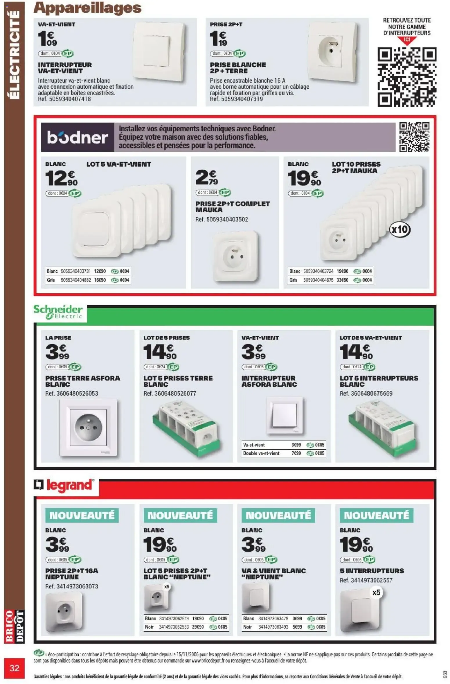 L'OFFICIEL DU BRICOLAGE - Automne du 17 septembre au 1 octobre 2026 - Catalogue page 32