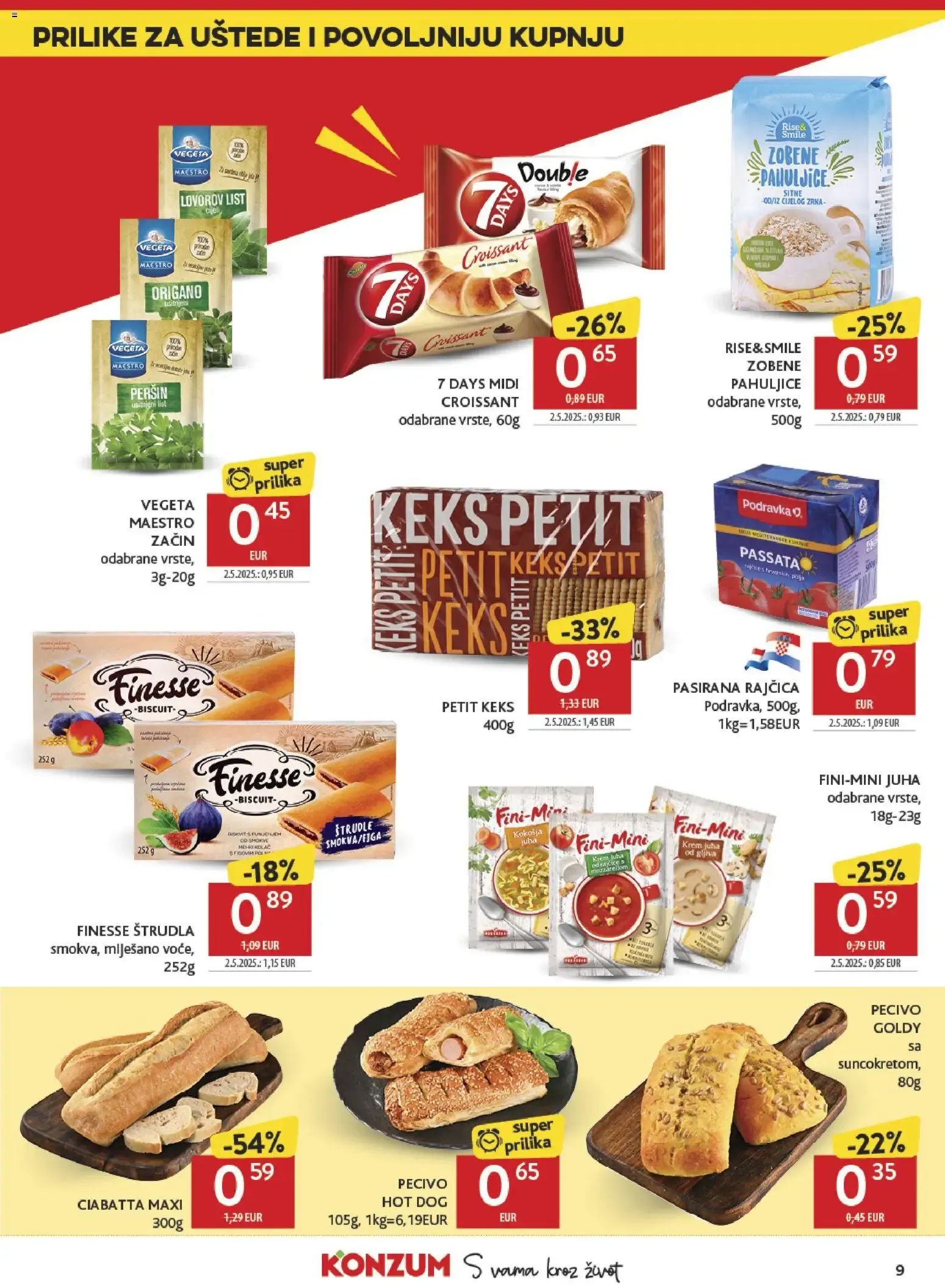 Katalog Konzum Katalog novi od 16.09.2026 na listanje > letak digitalni od 16. rujna do 22. rujna 2026. - Pregled Stranica 9