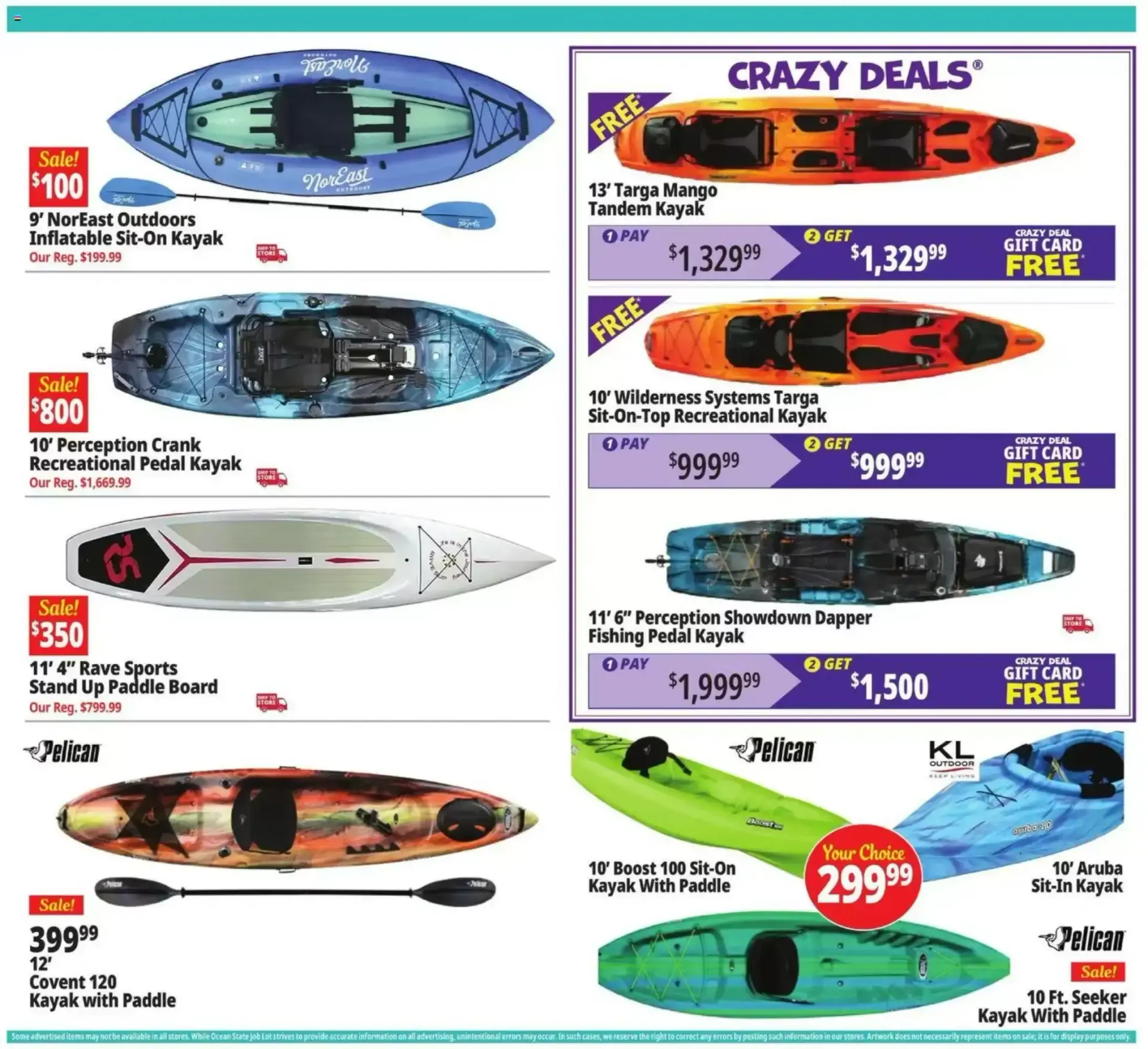 Weekly promotion Ocean State Job Lot - End of Summer Online Sale spanning from August 27 to September 2 2026 - Page 4 for Catalogue 365