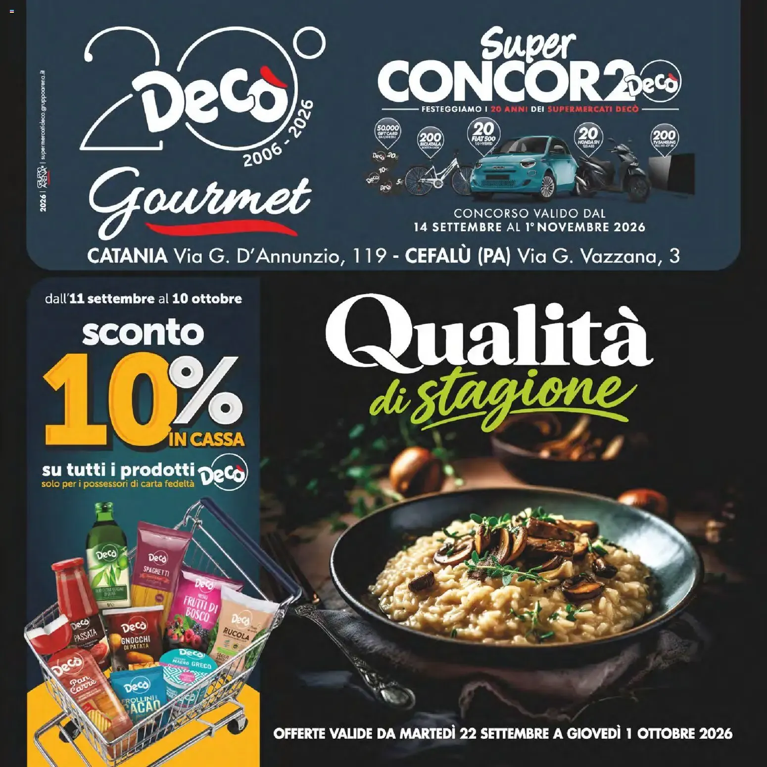 Deco Gourmet da 22 settembre a 1 ottobre di 2026 - Pagina del volantino 1