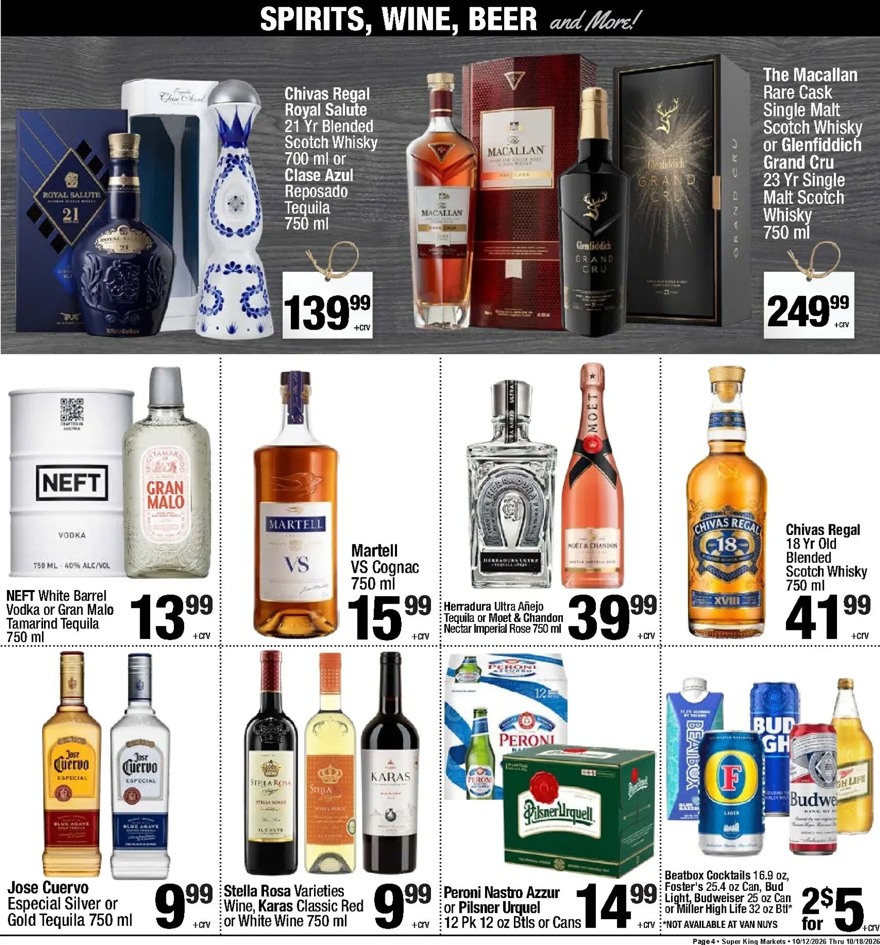 Weekly ad Current Super King leaflet valid from Monday 10/12/2026 to Sunday 10/18/2026 from October 12 to October 18 2026 - Page 4