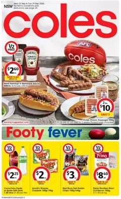 COLES Catalogue from 23/09/2026 > New Specials this week