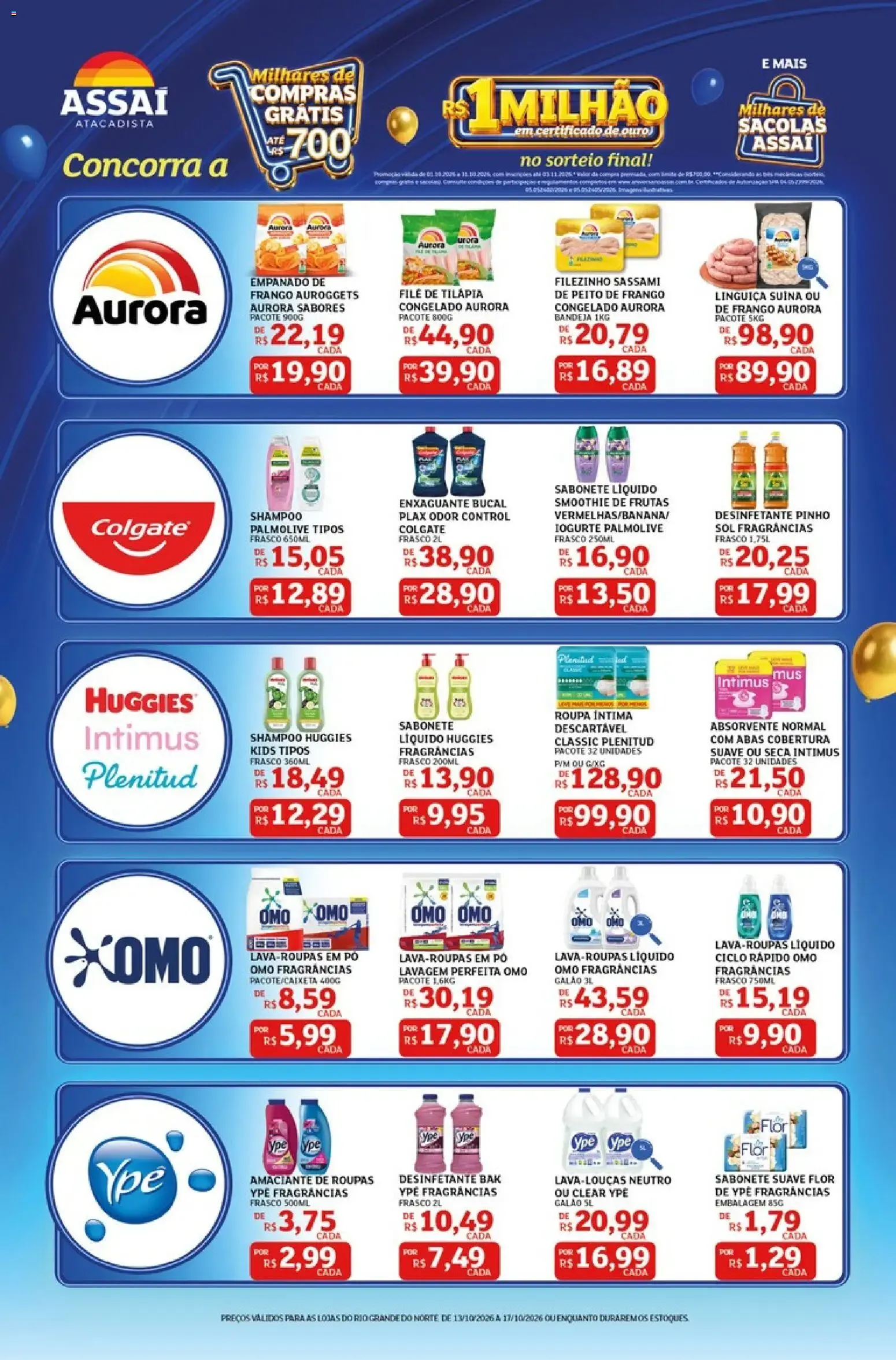 Encarte de Assaí Atacadista ofertas - RN de 13/10/2026 | Promoções Online 13 de outubro até 17 de outubro 2026 - Pagina 2