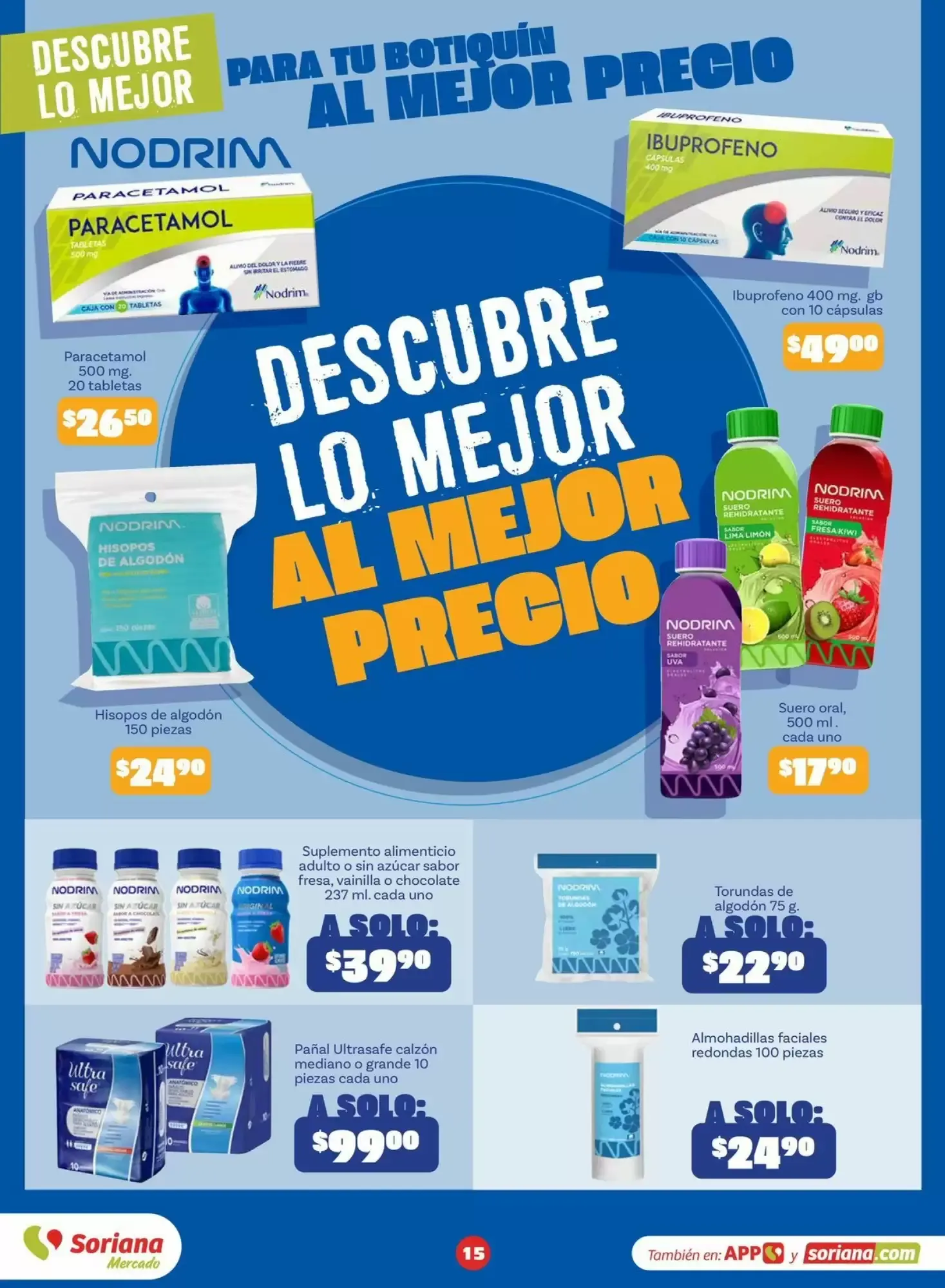 Catálogo de Folleto Soriana Mercado 1 de octubre al 11 de octubre 2026 - Pagina 15