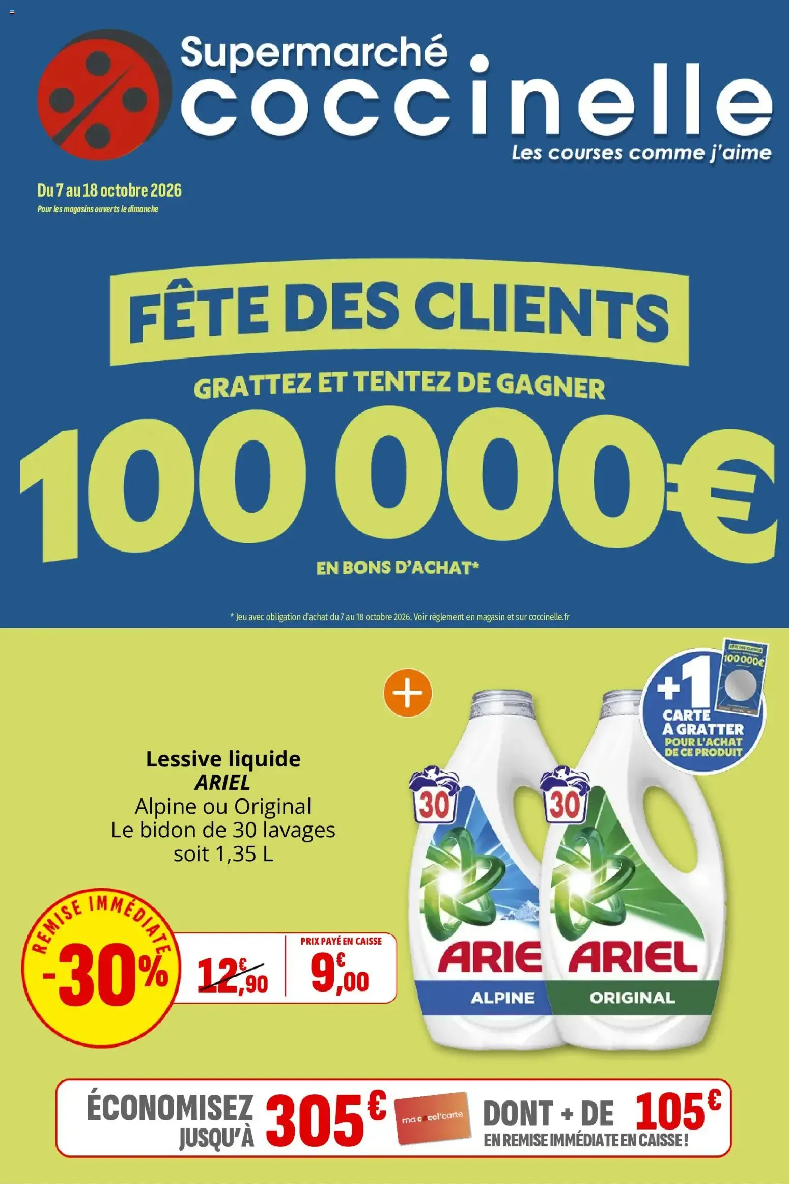 Coccinelle catalogue à partir du 07/10/2026 - promo en ligne du 7 octobre au 18 octobre 2026 - Catalogue page 1