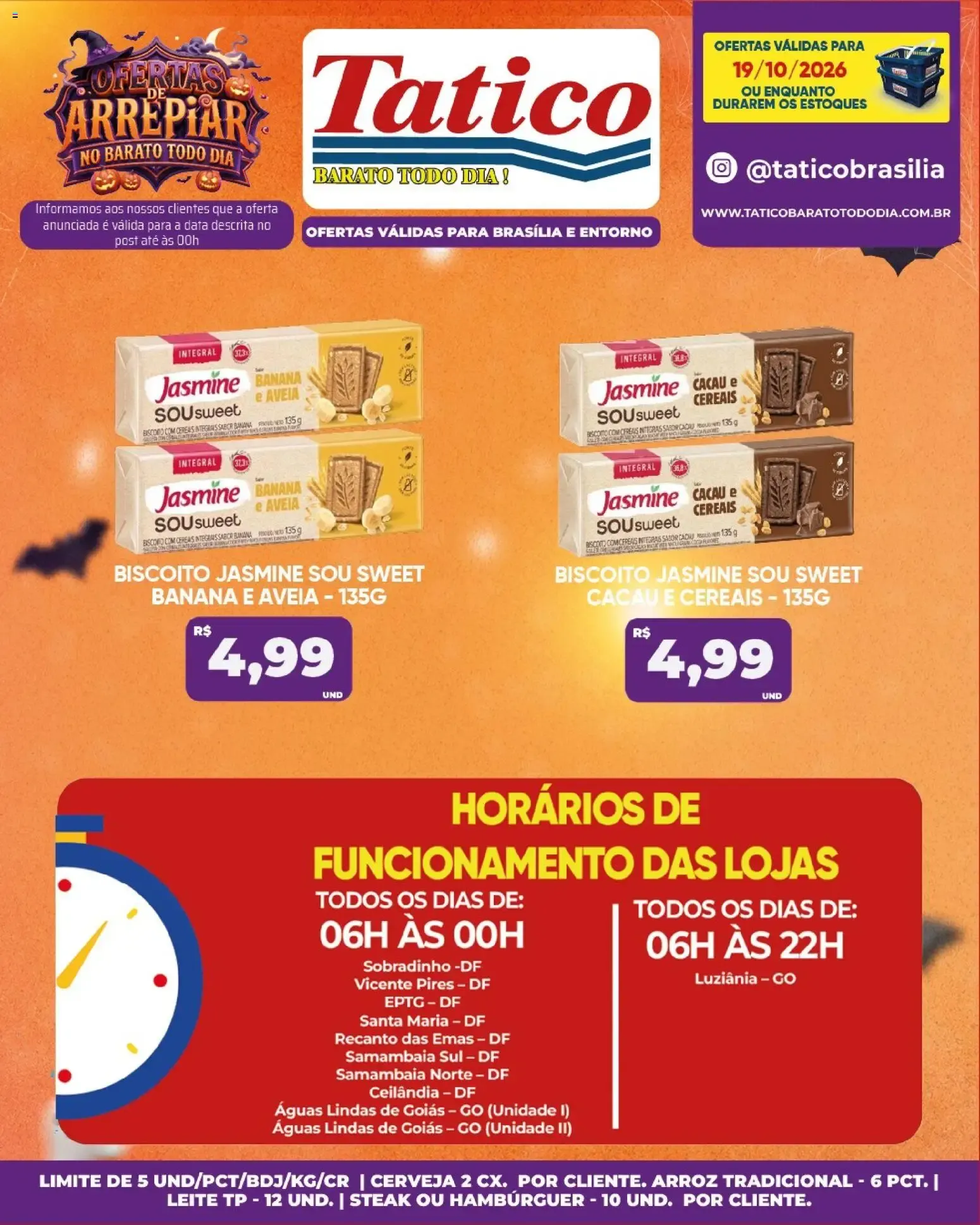 Encarte de Tatico: Ofertas de Arrepiar no Barato Todo Dia 19 de outubro até 19 de outubro 2026 - Pagina 18