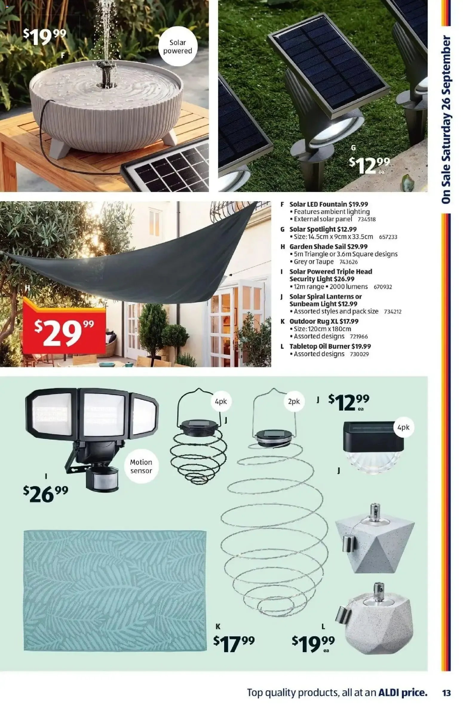 Aldi Special Buys Built for Fun Catalogue - Catalogue valid from 23 September to 29 September 2026 - page 13