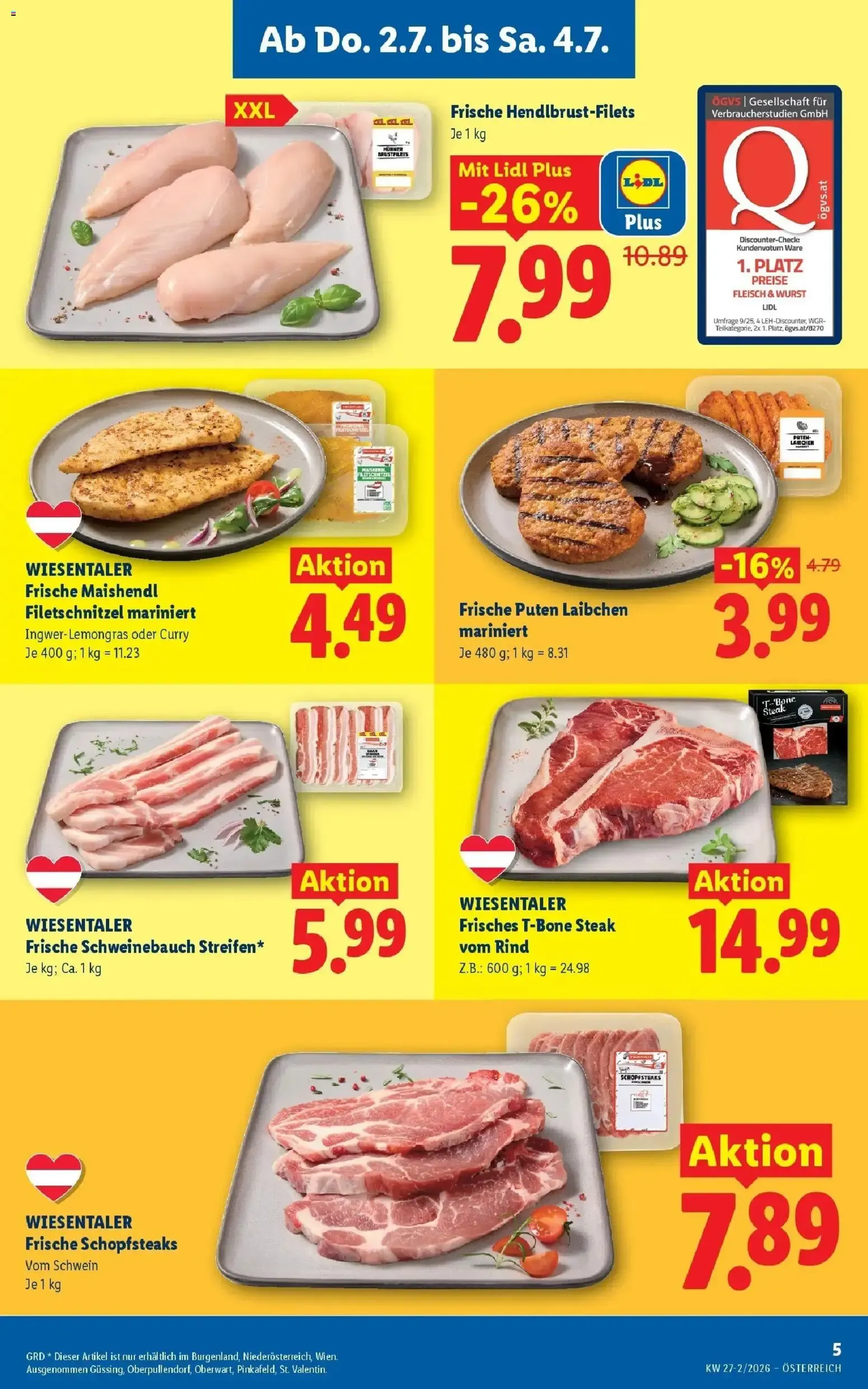 Lidl XXL - Más de 75 productos von 2. Juli bis 4. Juli 2026 - Flugblätt seite 7