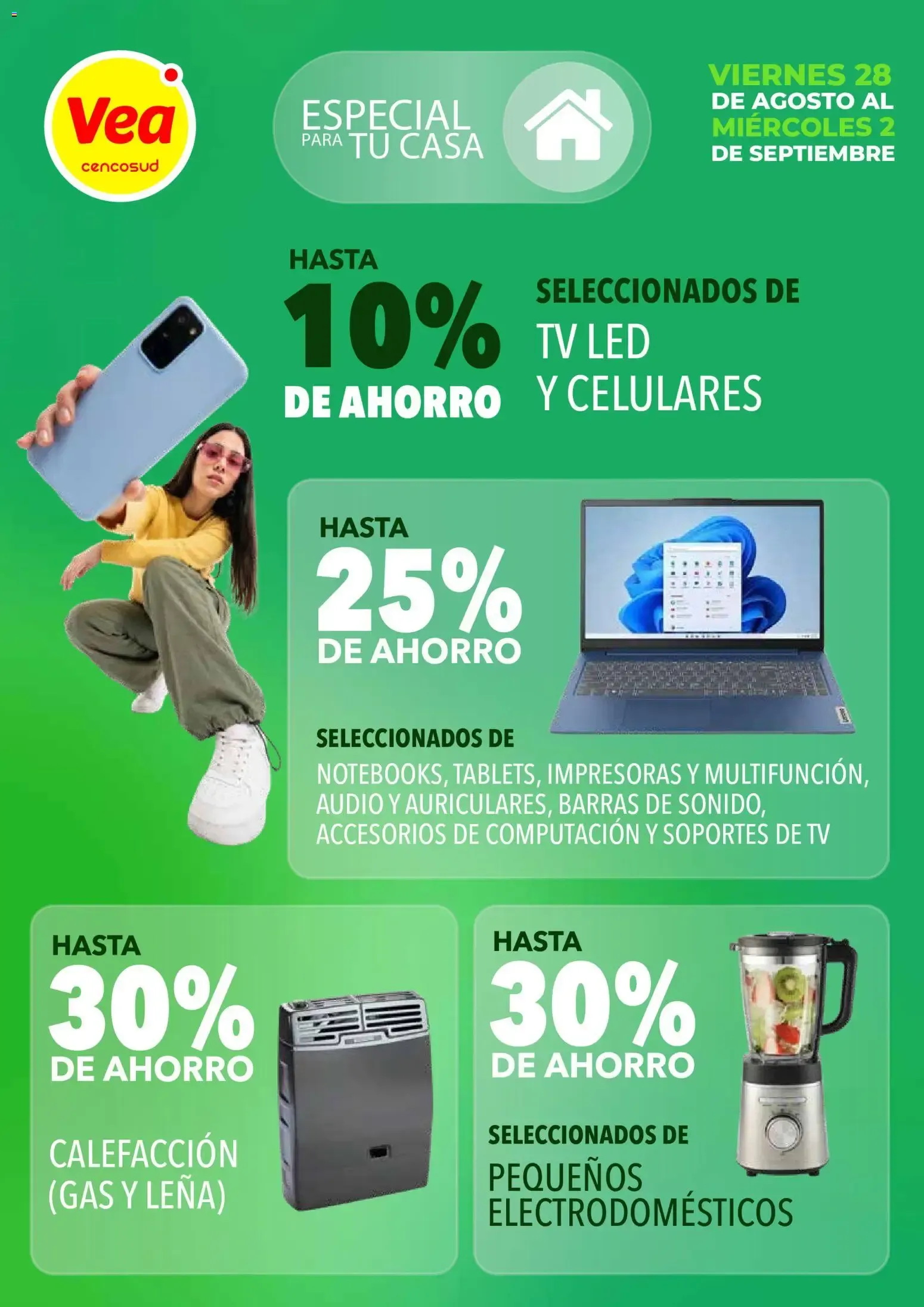 Ofertas de Vea - Especial para tu casa del 28/08/2026 - 02/09/2026 28 de agosto al 2 de septiembre 2026 - Página 2 del catálogo