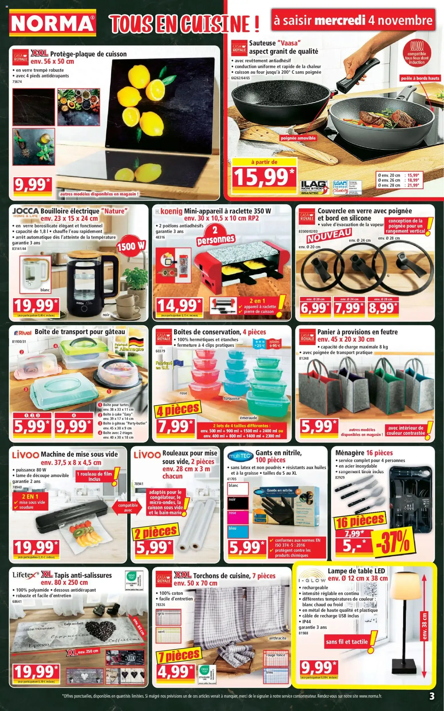 Norma catalogue à partir du 04/11/2026 - promo en ligne du 4 novembre au 10 novembre 2026 - Catalogue page 3