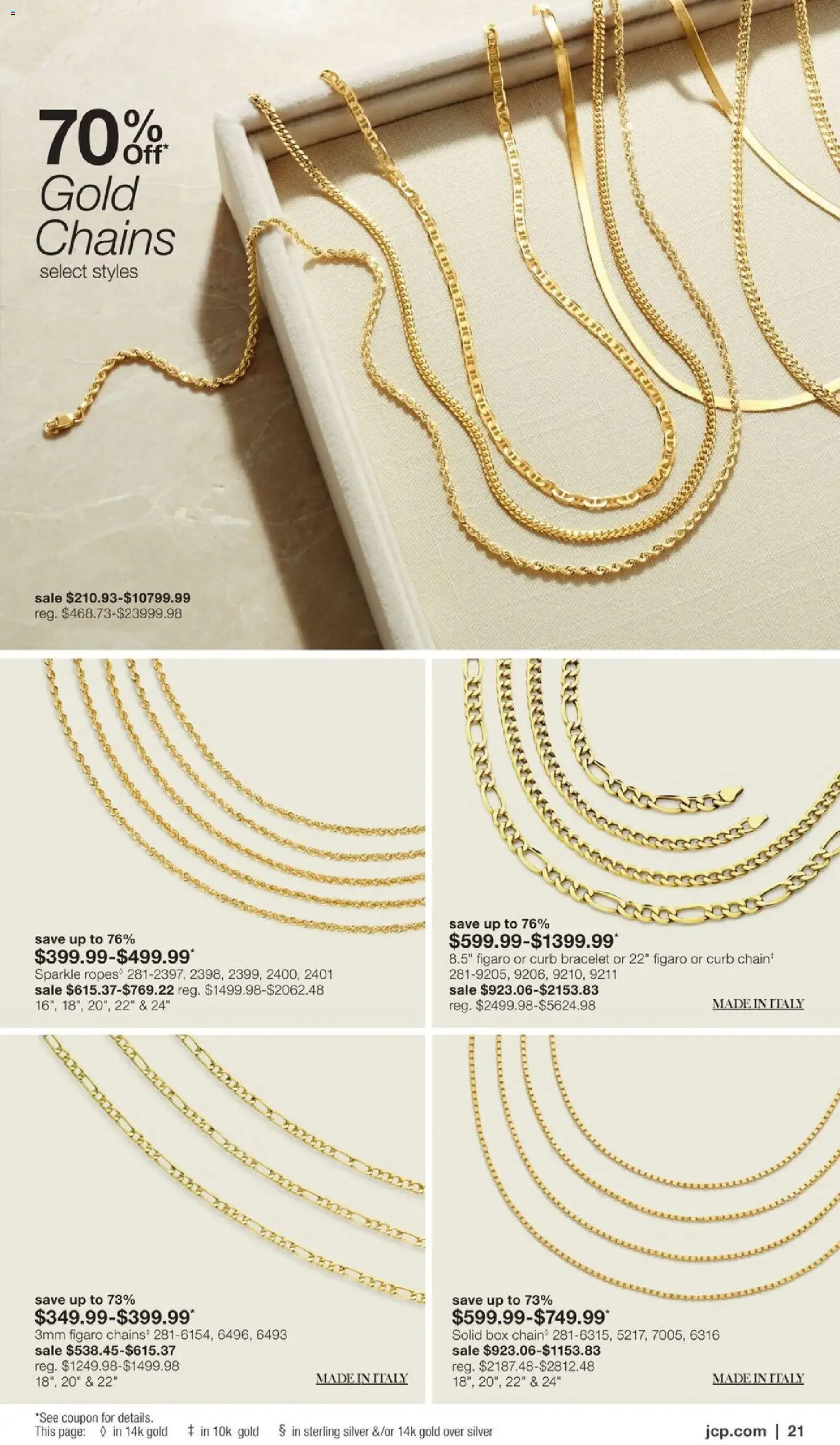 Weekly ad JCPenney Semi-Annual Jewelry Sale from July 13 to August 16 2026 - Page 20