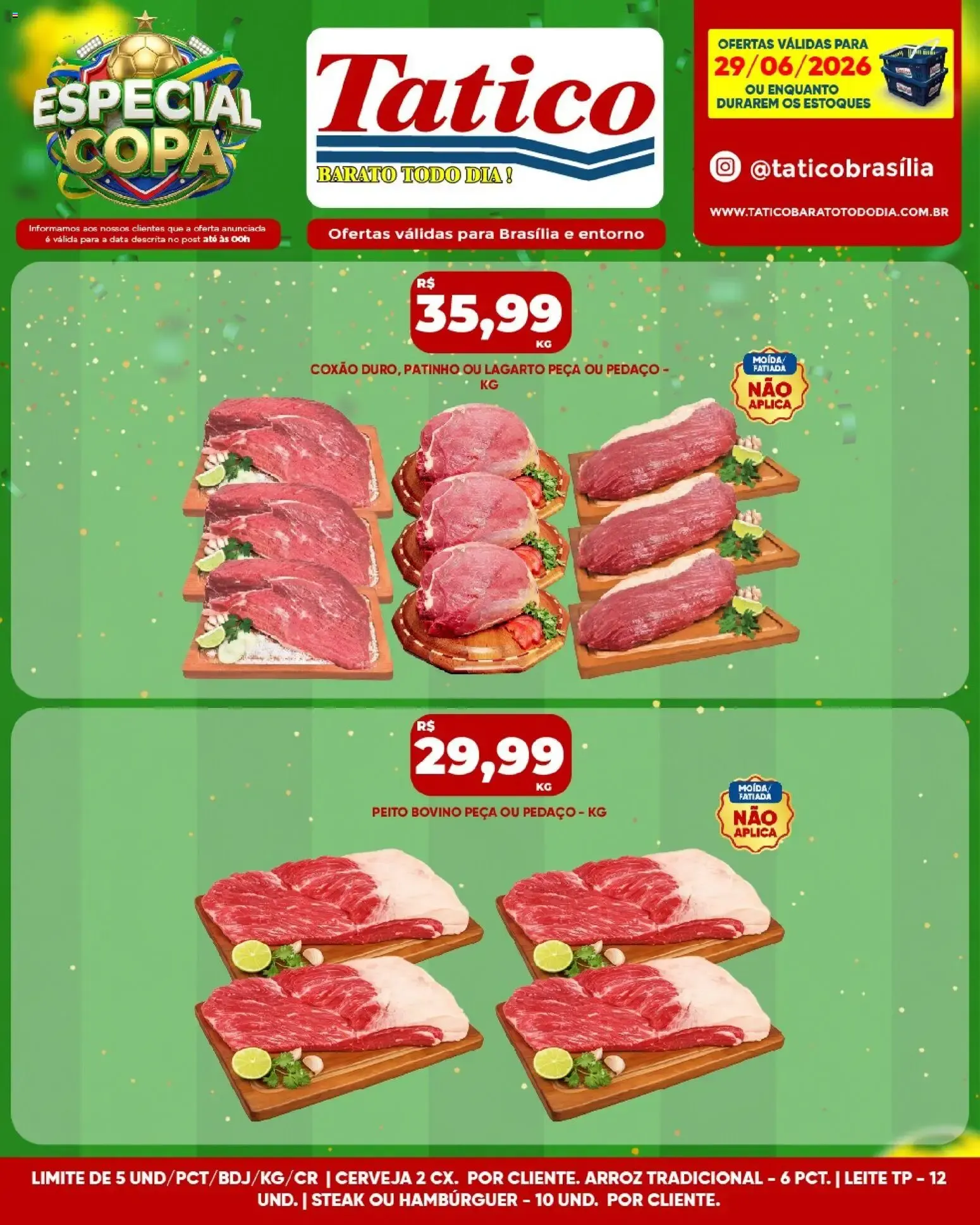 Encarte de Tatico ofertas do Dia de 29/06/2026 | Promoções Online 29 de junho até 29 de junho 2026 - Pagina 13