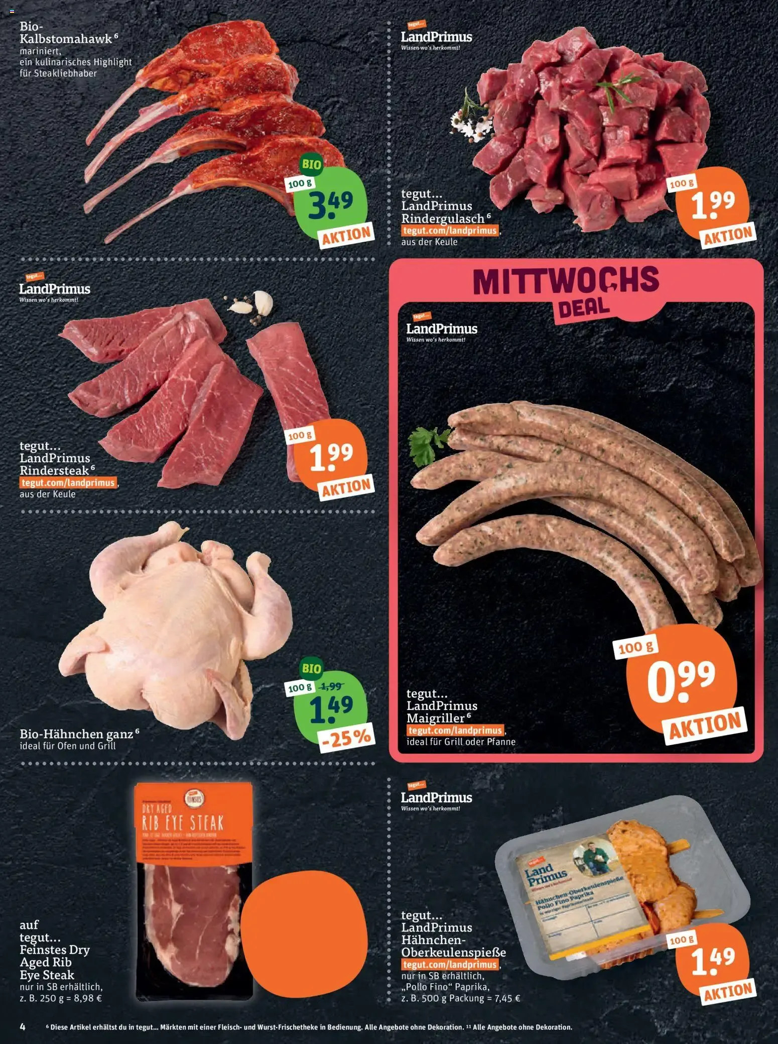 Tegut Prospekt (ab 03.08.2026) zum Blättern von 7. August bis 8. August 2026 - Prospekt seite 6