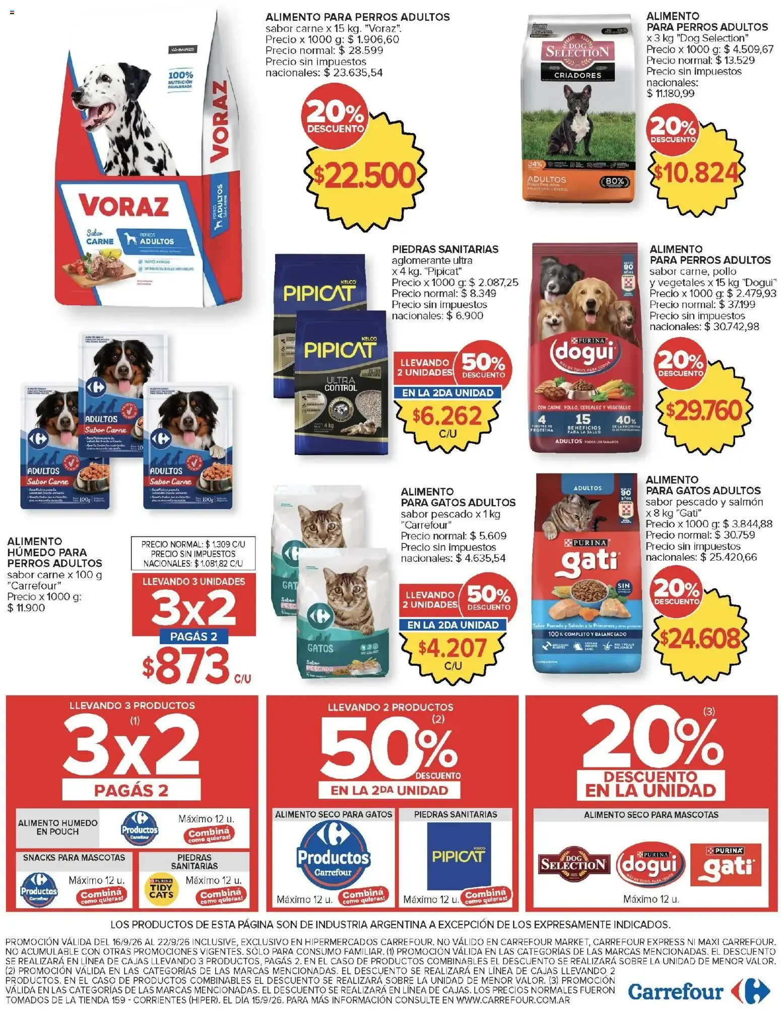 Ofertas de Carrefour Ofertas || del 16/09/2026 - 22/09/2026 || Promociones 16 de septiembre al 22 de septiembre 2026 - Página 20 del catálogo