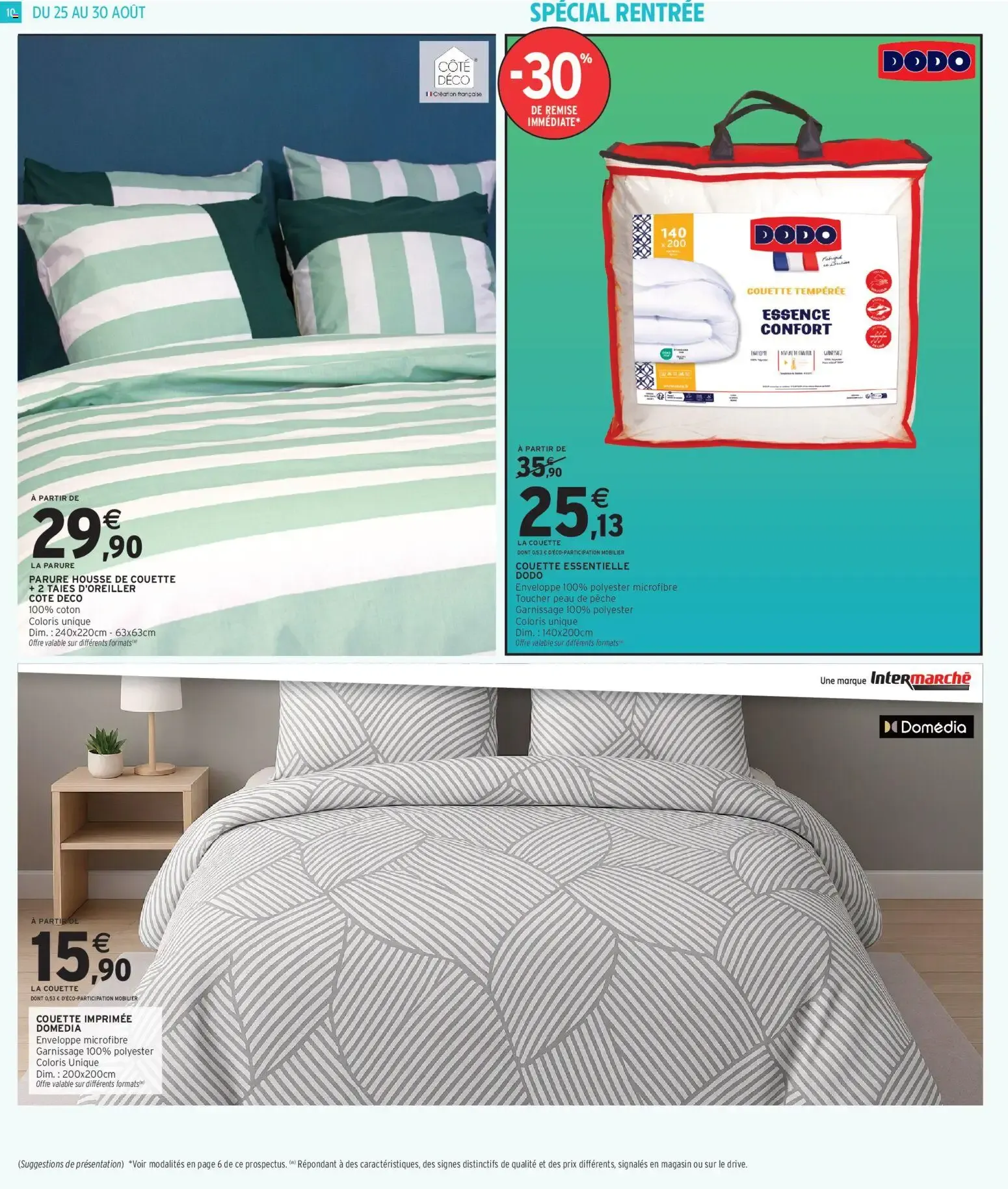 Intermarché - Les offres à partir du 25/08/2026 - promo en ligne du 25 août au 30 août 2026 - Catalogue page 10