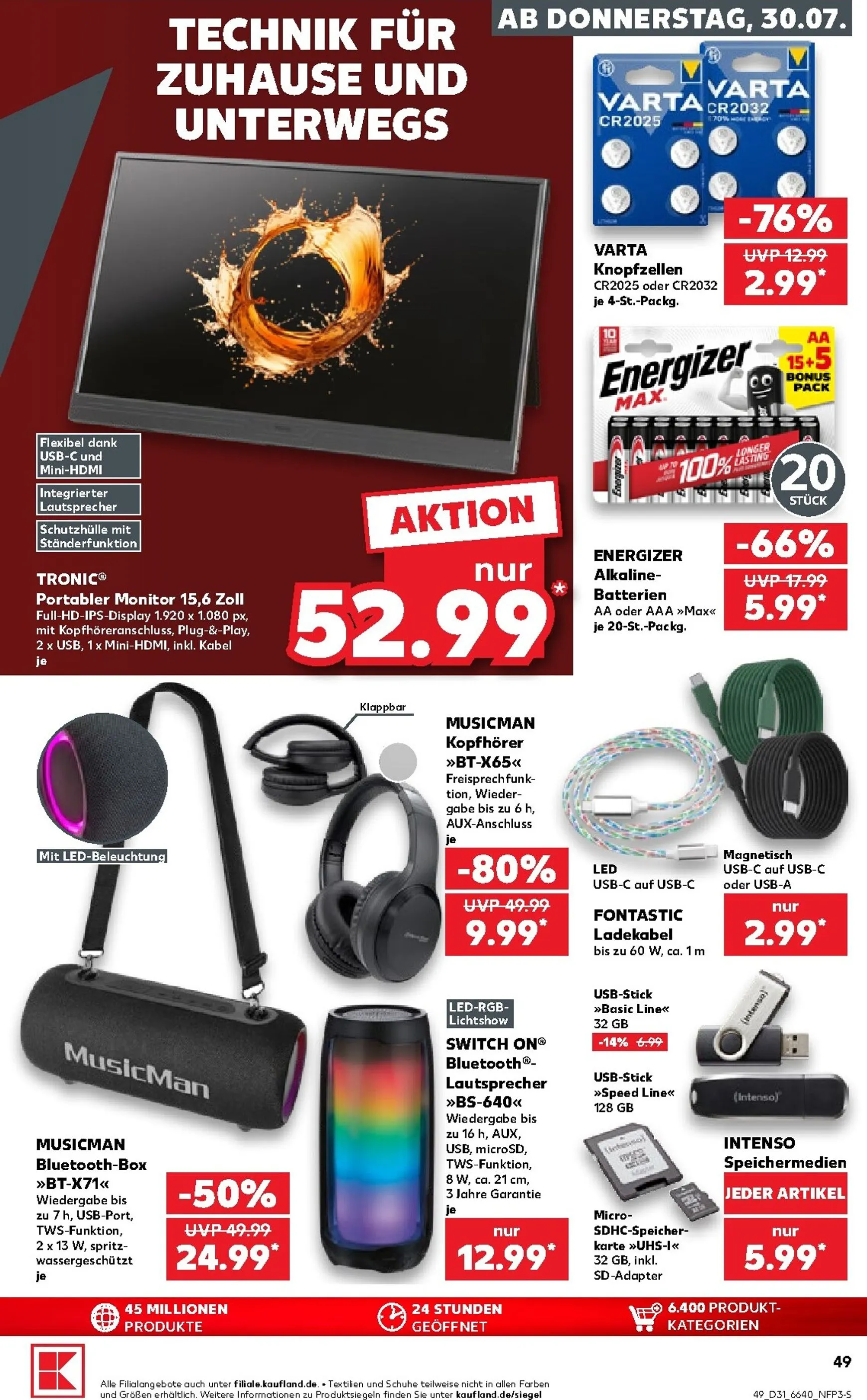 Neuer Kaufland Prospekt – von Donnerstag 30.07.2026 bis Mittwoch 05.08.2026 von 30. Juli bis 5. August 2026 - Prospekt seite 48
