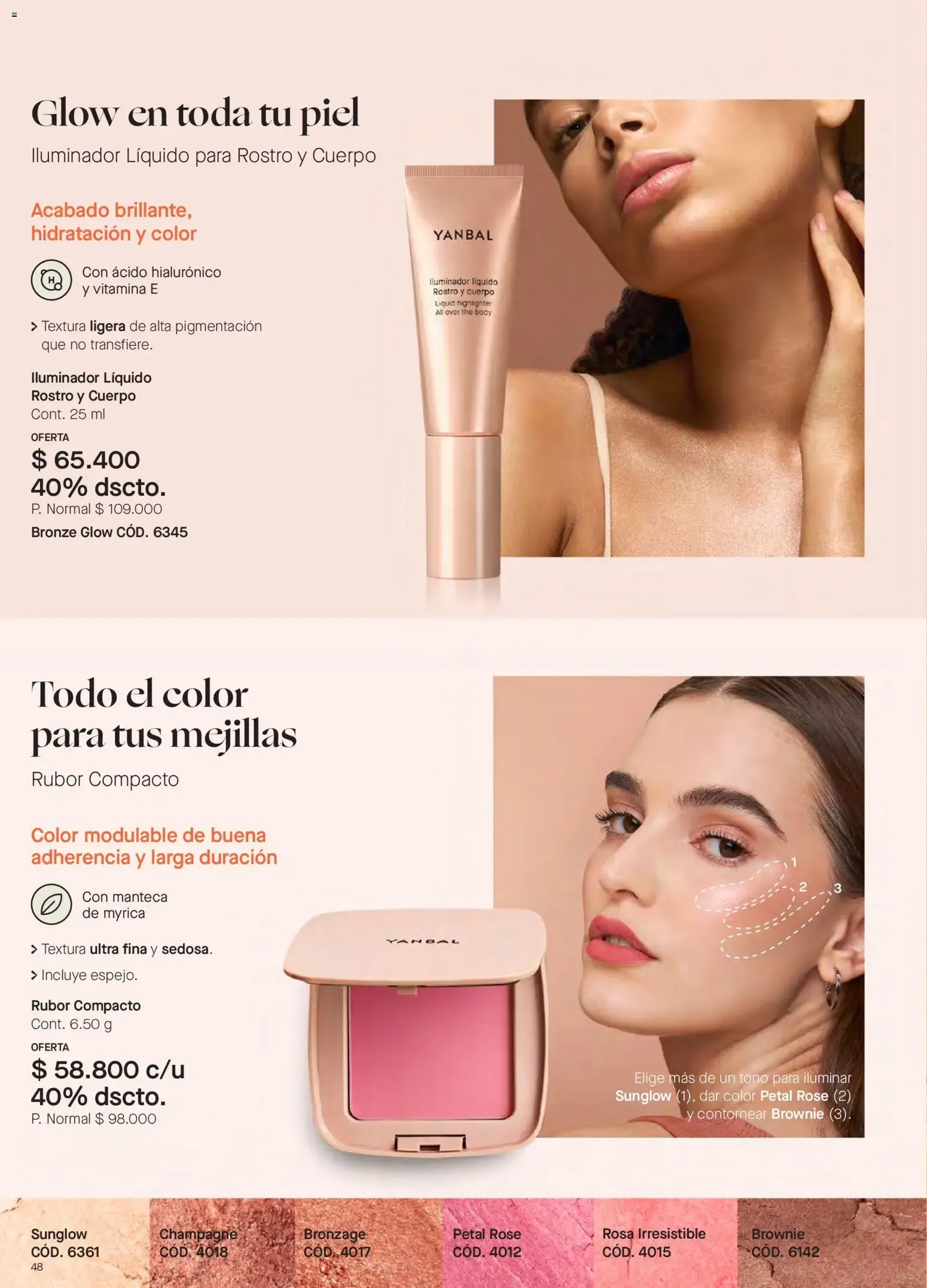 Catalogo de Yanbal catálogo desde el 20/06/2026 > Revistas Junio 20 de junio al 17 de julio 2026 - Pag 48