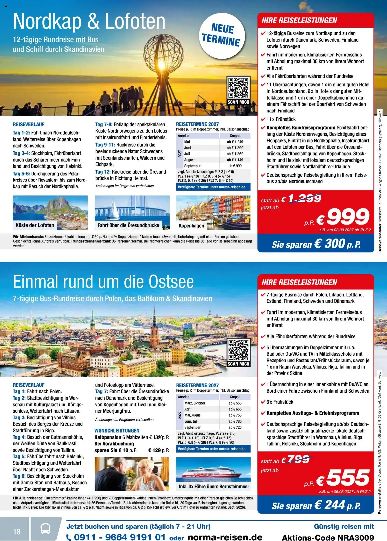 Norma Reisen (ab 01.09.2026) zum blättern » Angebote von 1. September bis 30. September 2026 - Prospekt seite 18