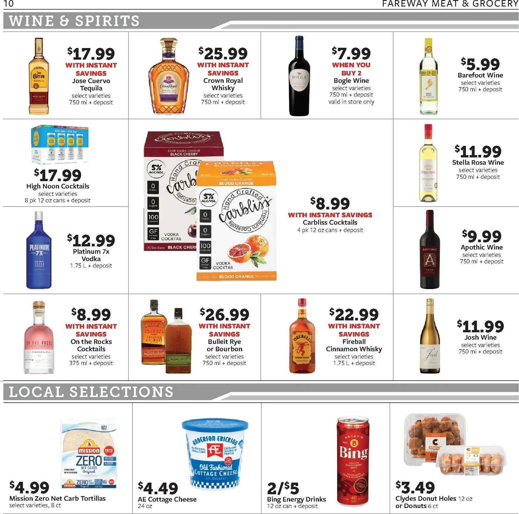 Weekly ad Current Fareway leaflet valid from Monday 10/26/2026 to Saturday 10/31/2026 from October 26 to October 31 2026 - Page 10