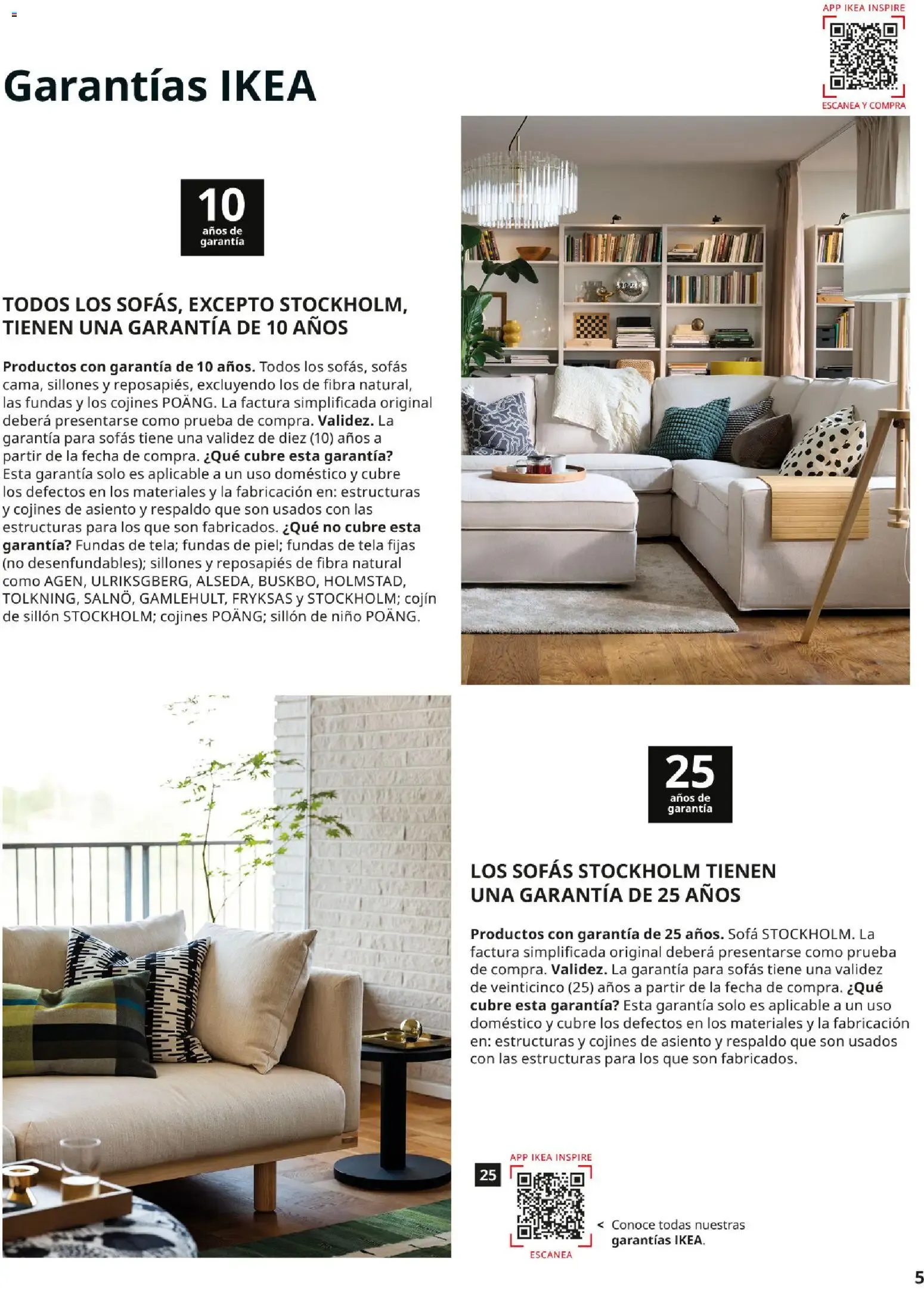 Catálogo de Guía de Compra Sofás IKEA 7 de mayo al 31 de agosto 2026 - Página 5
