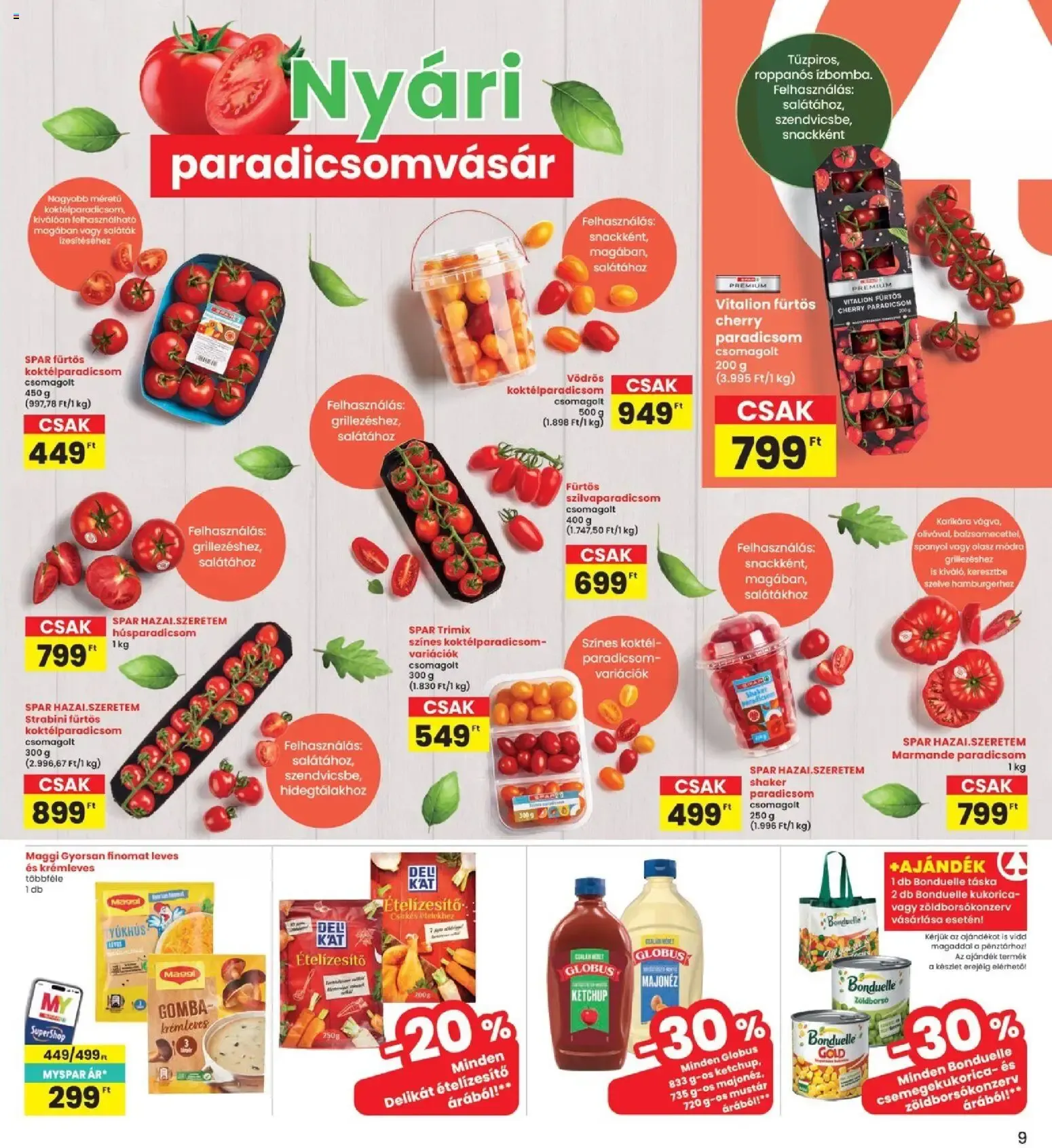 Katalógus Interspar akciós újság - 2026.06.18. -tól/töl > akció, lapozható szórólap 🛍️ június 18.-tól június 24.-ig 2026. - Oldal 9