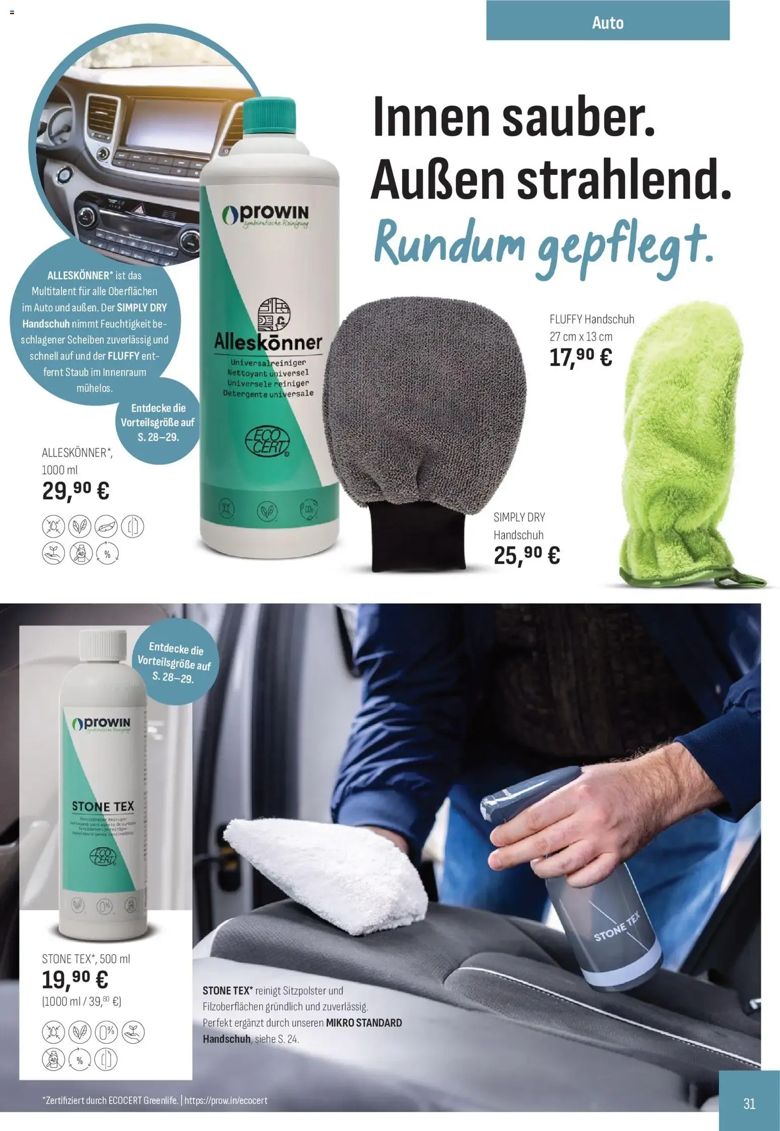 ProWIN SYMBIONTISCHE Reinigung - Edición #6/2026 von 1. Juli bis 31. Dezember 2026 - Prospekt seite 31