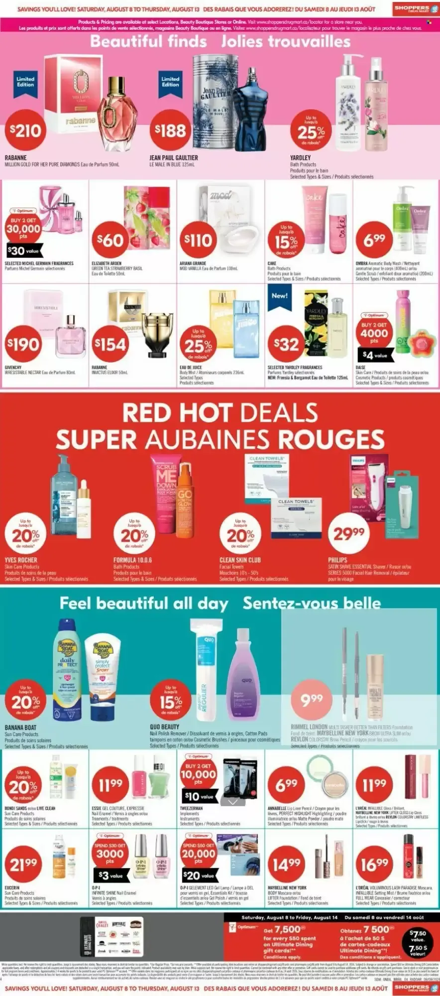 Shoppers Drug Mart flyer week 32 from August 8 to August 13 2026 - flyer page 9